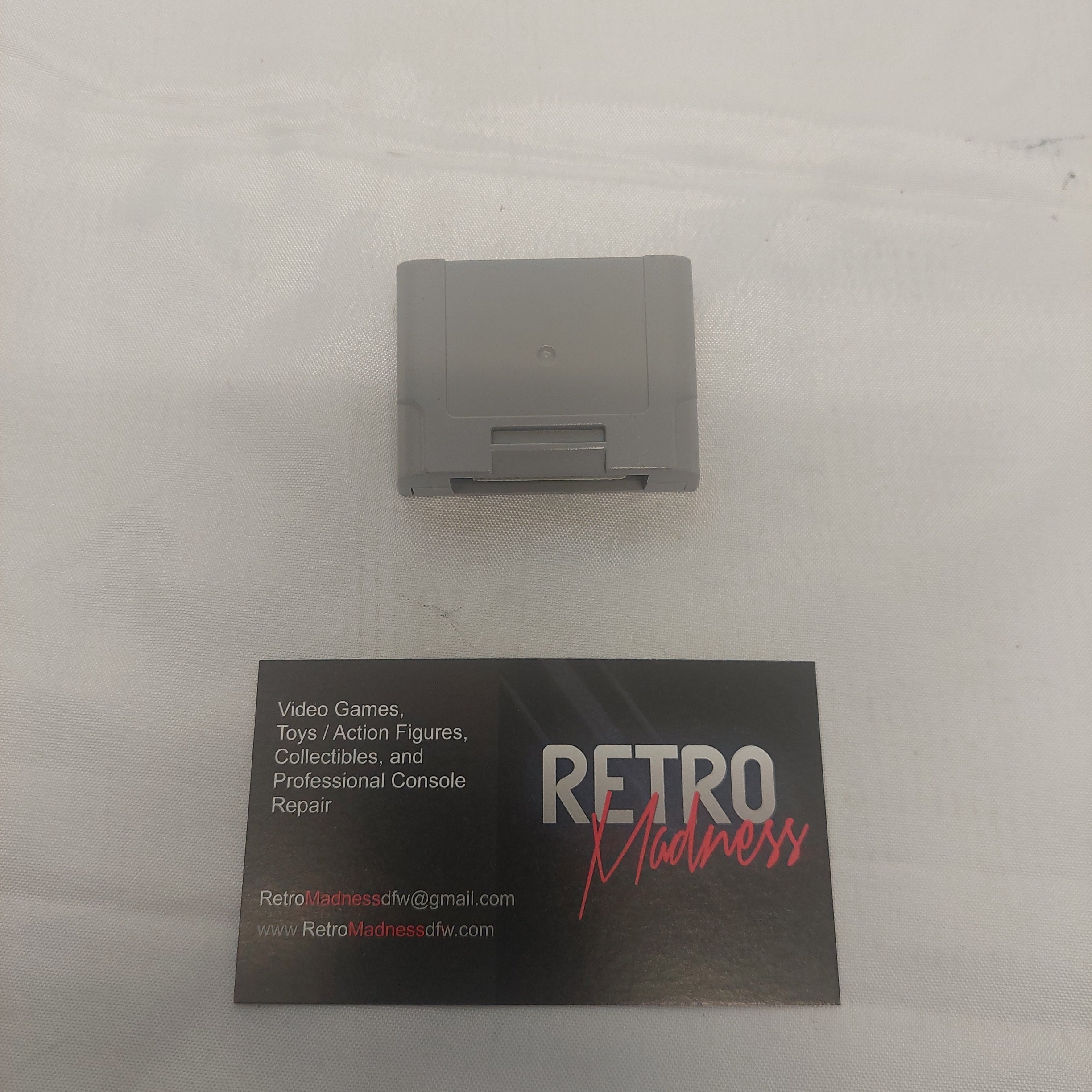 Nintendo N64 Controller Pak Memory Card NUS-004 Untested