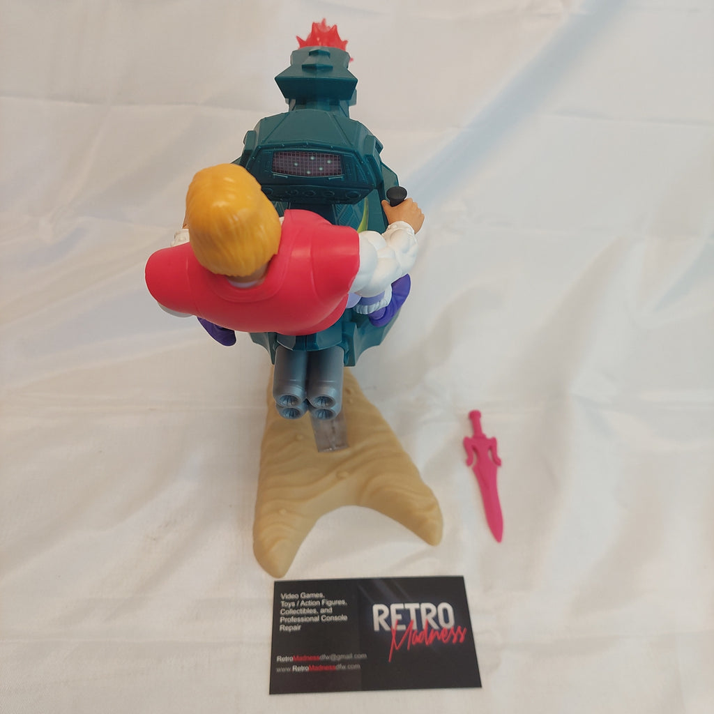 Masters of the Universe Origins Sky Sled with Prince Adam Figure