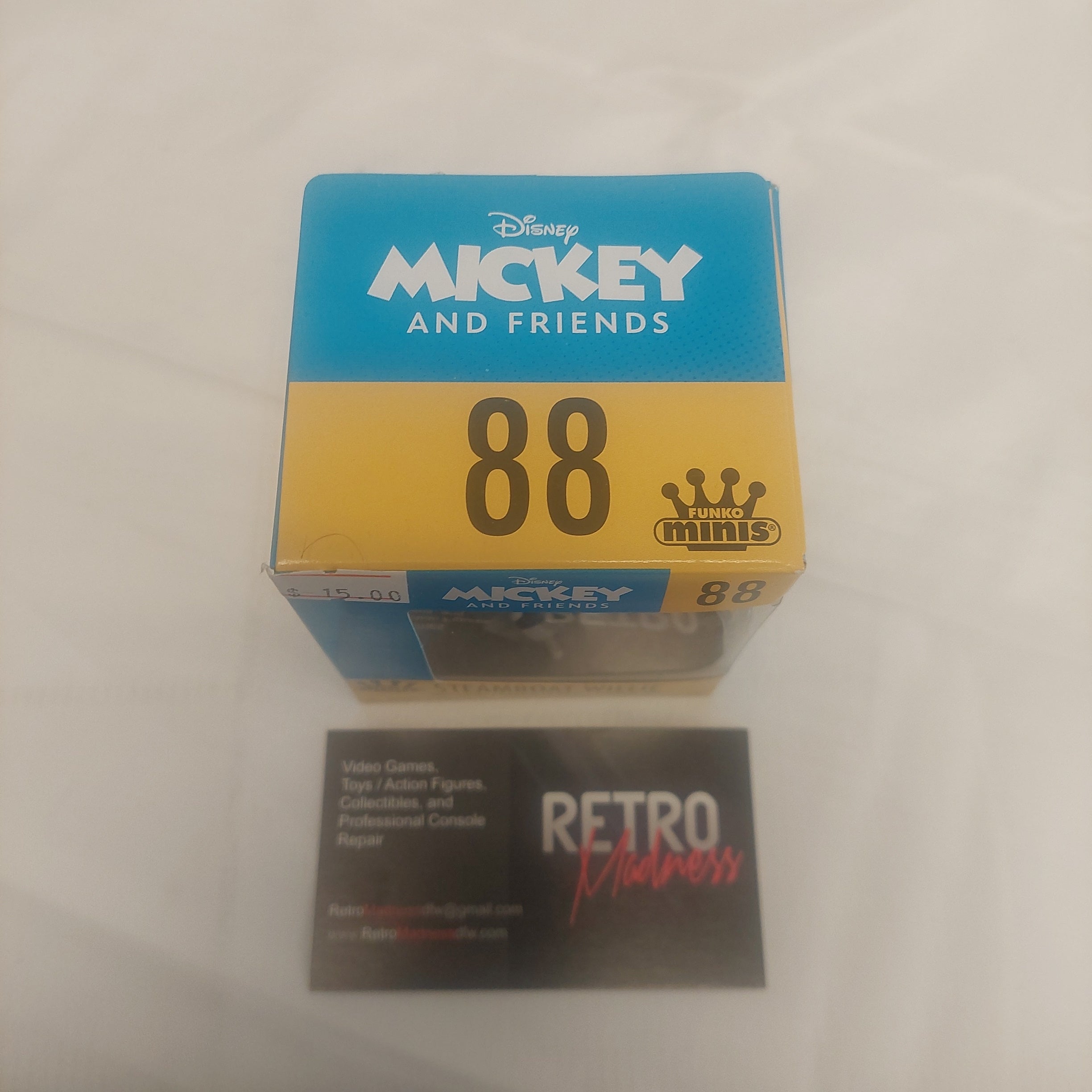 Funko Minis Disney Mickey and Friends Steamboat Willie 88 Figure