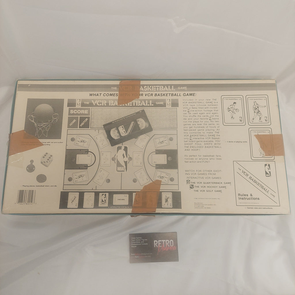 Vintage The VCR Basketball Game NBA