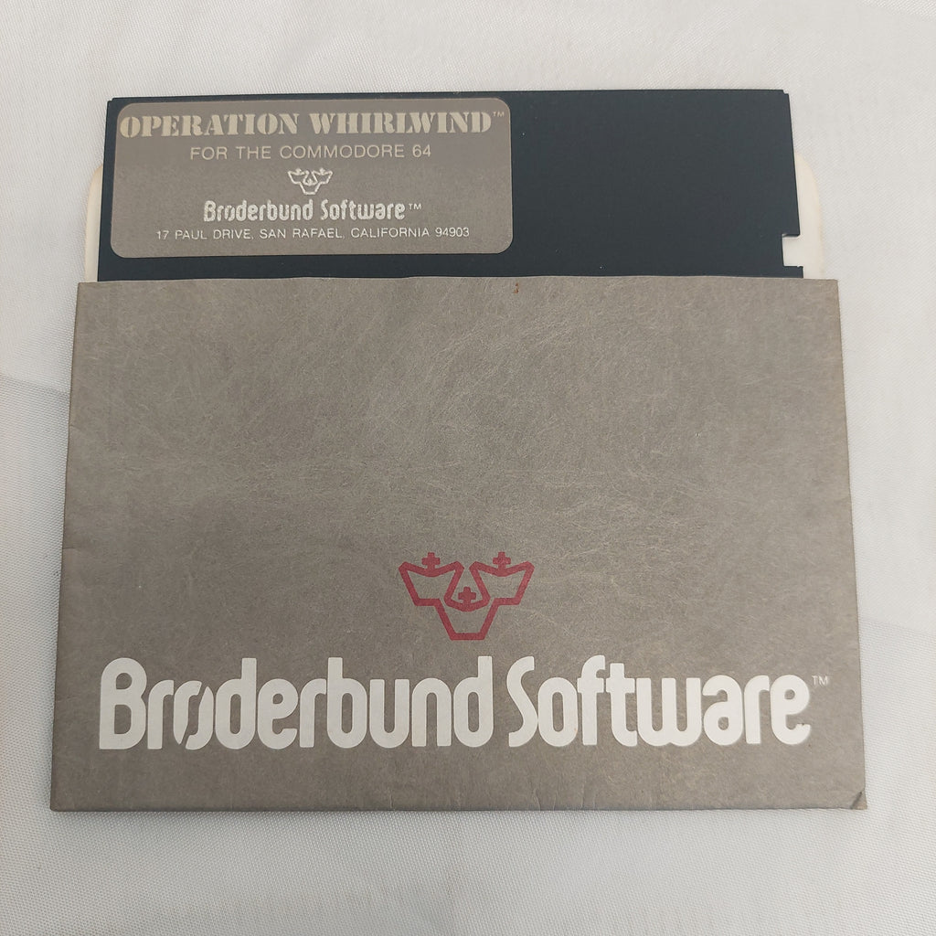 Commodore 64 Operation Whirlwind Game Disk Untested
