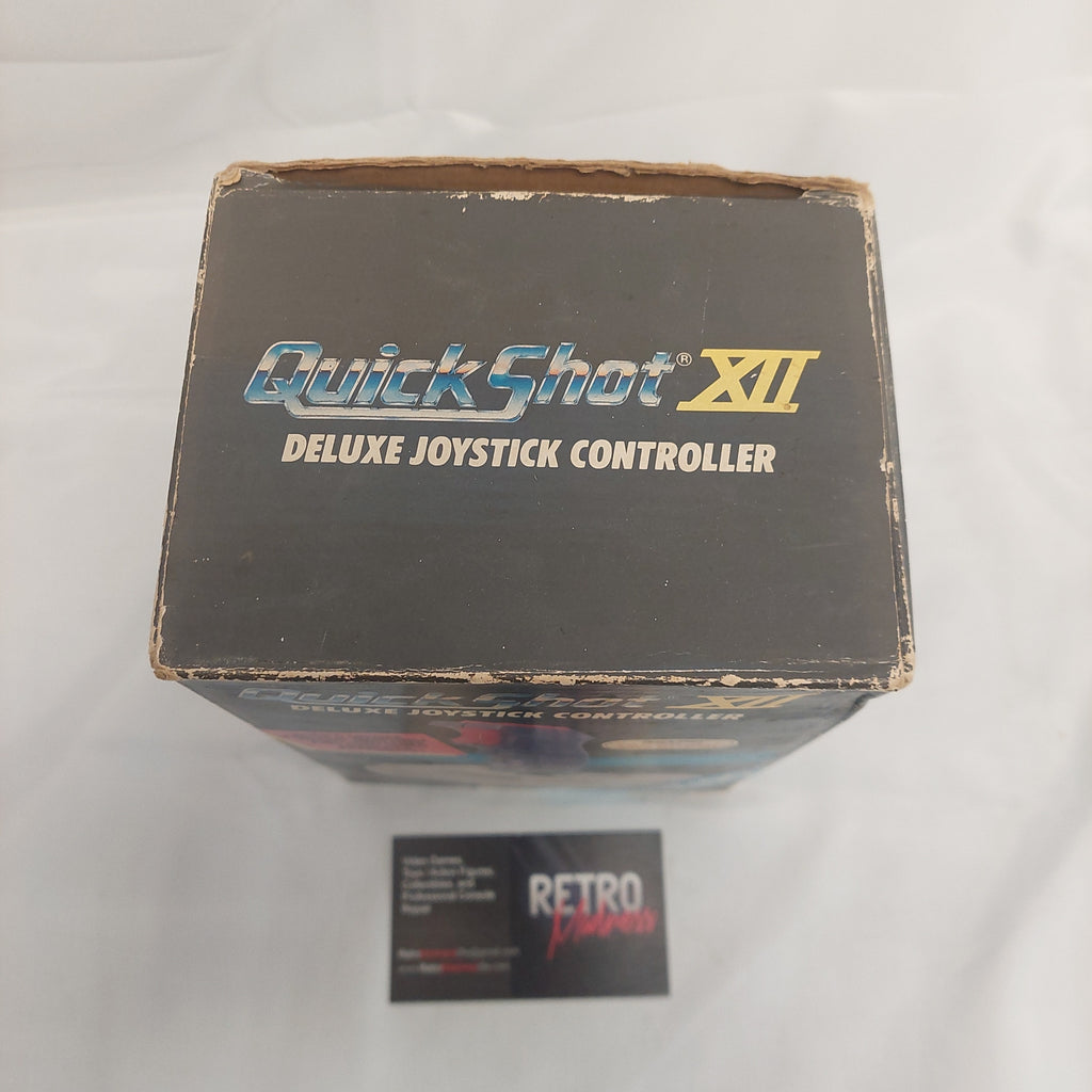 Quick Shot XII Deluxe Joystick Controller with Box for Nintendo NES Tested