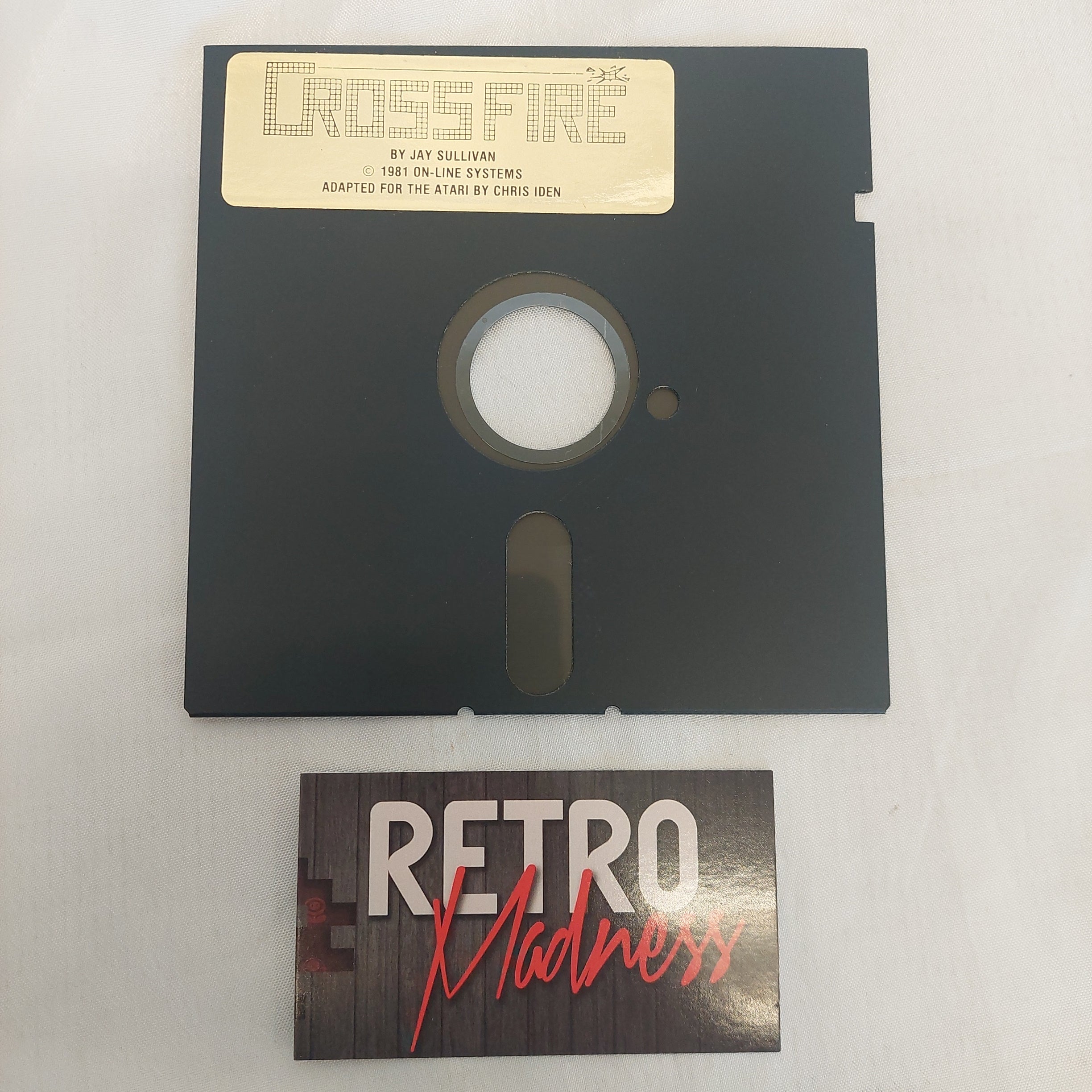 Crossfire Disk Atari 400/800 Untested