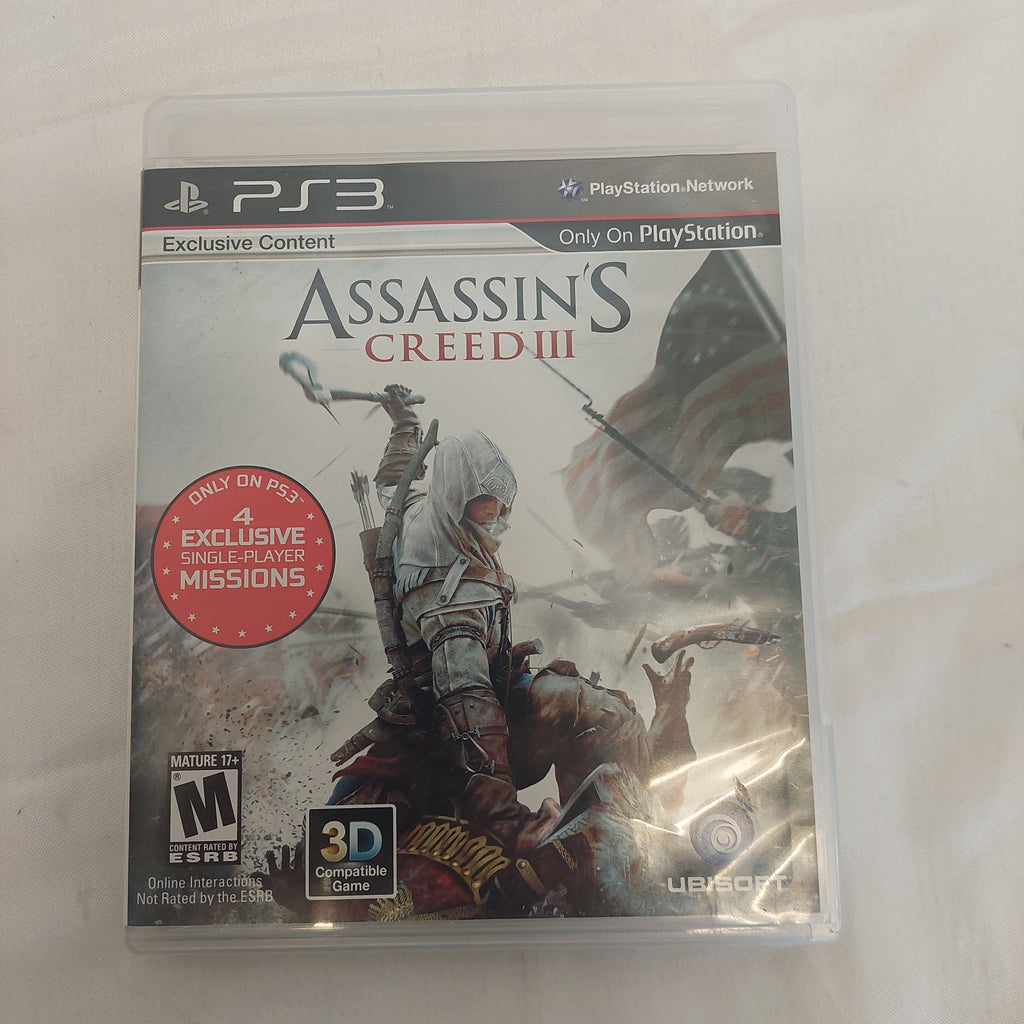 PlayStation 3 PS3 Assassin's Creed III Exclusive Content