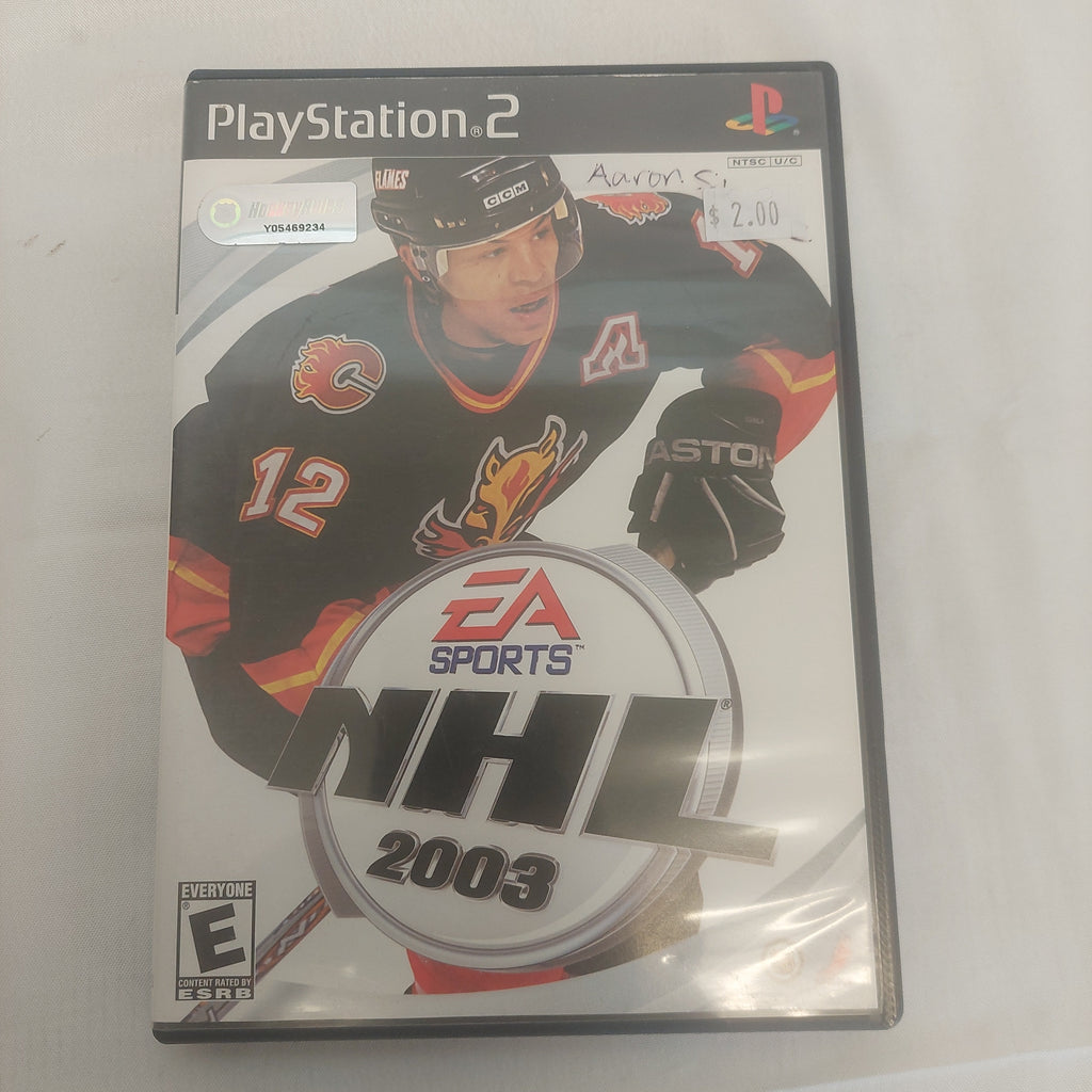 PlayStation 2 PS2 EA Sports NHL 2003
