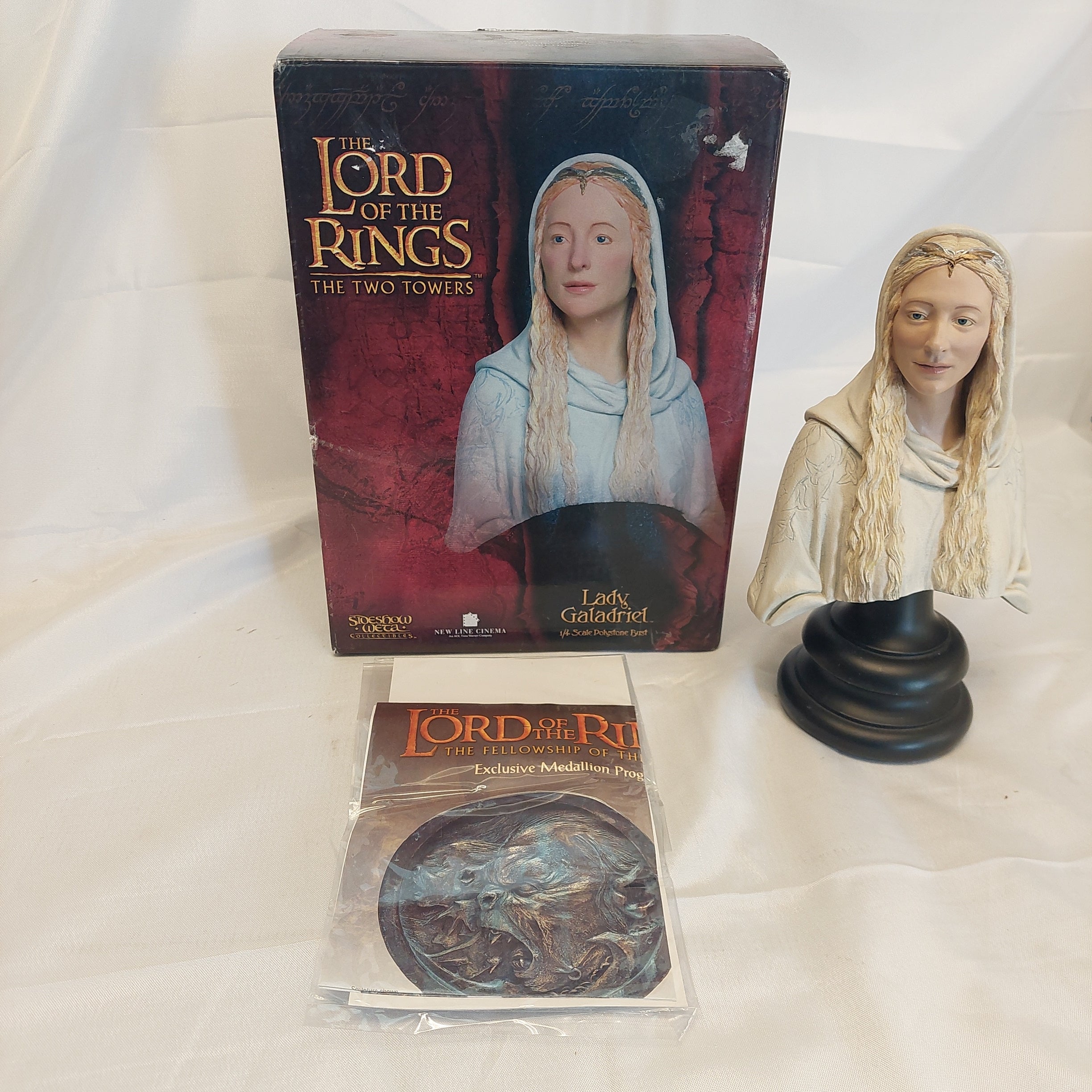 Sideshow Weta Galadriel Mini-Bust #1173/2000 Boxed Unsealed