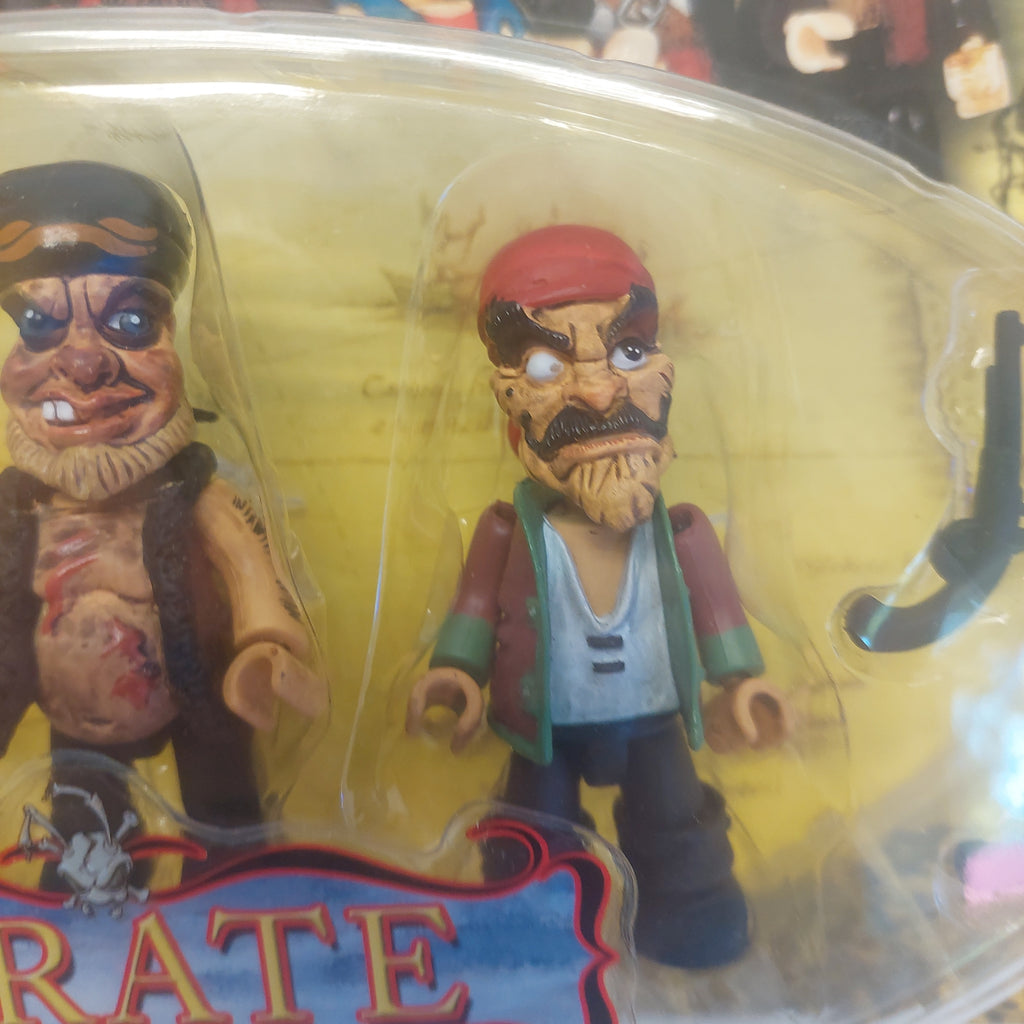 Mez-itz Pirate 3-Pack Goldmouth, Rummy Joe and Claude Kross Figures