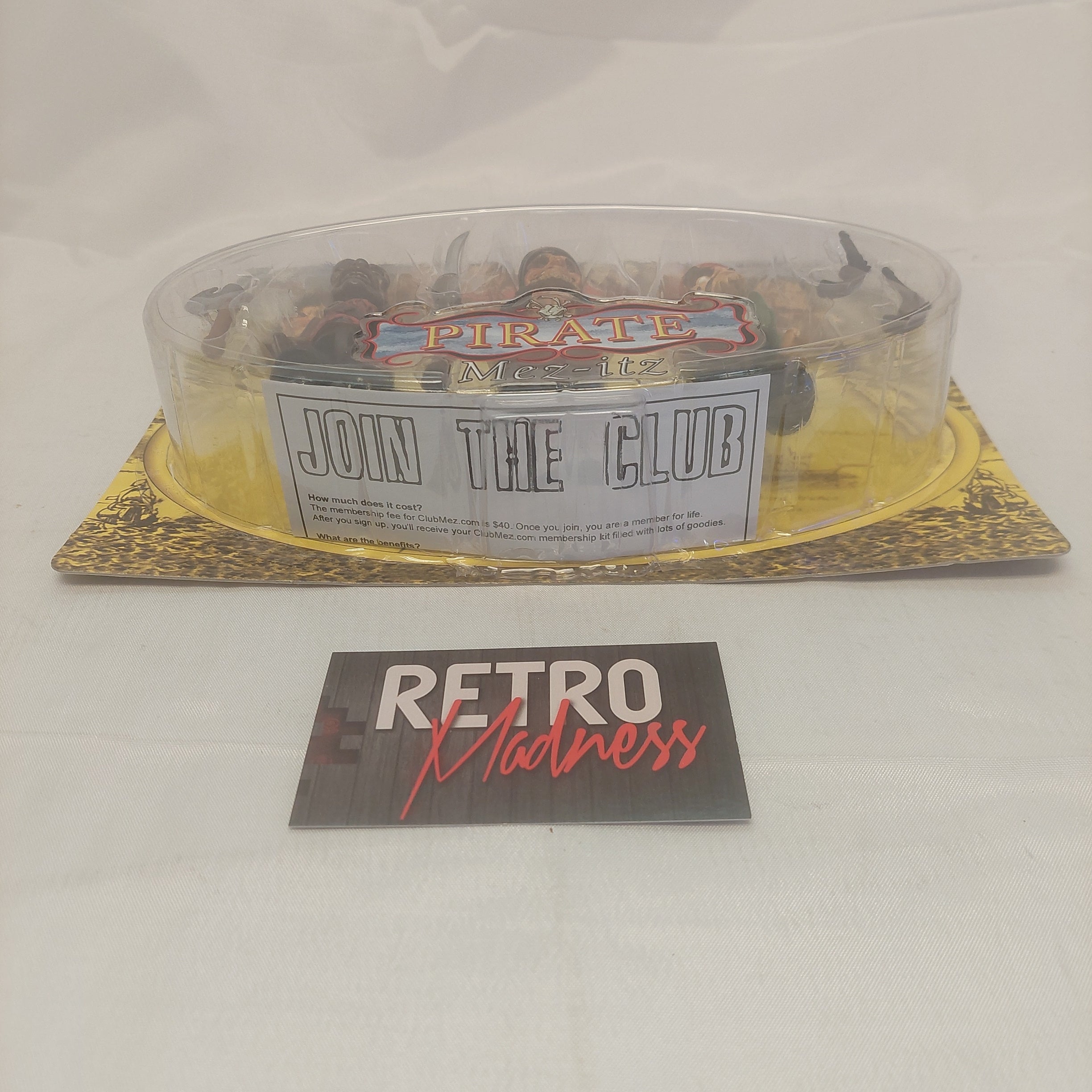 Mez-itz Pirate 3-Pack Goldmouth, Rummy Joe and Claude Kross Figures