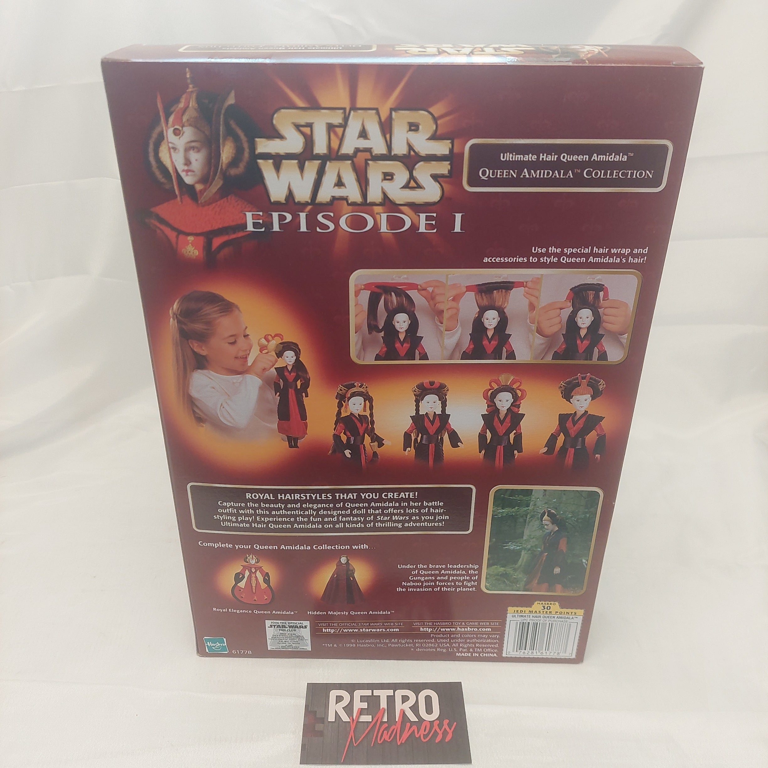 Star Wars Episode I Ultimate Hair Queen Amidala