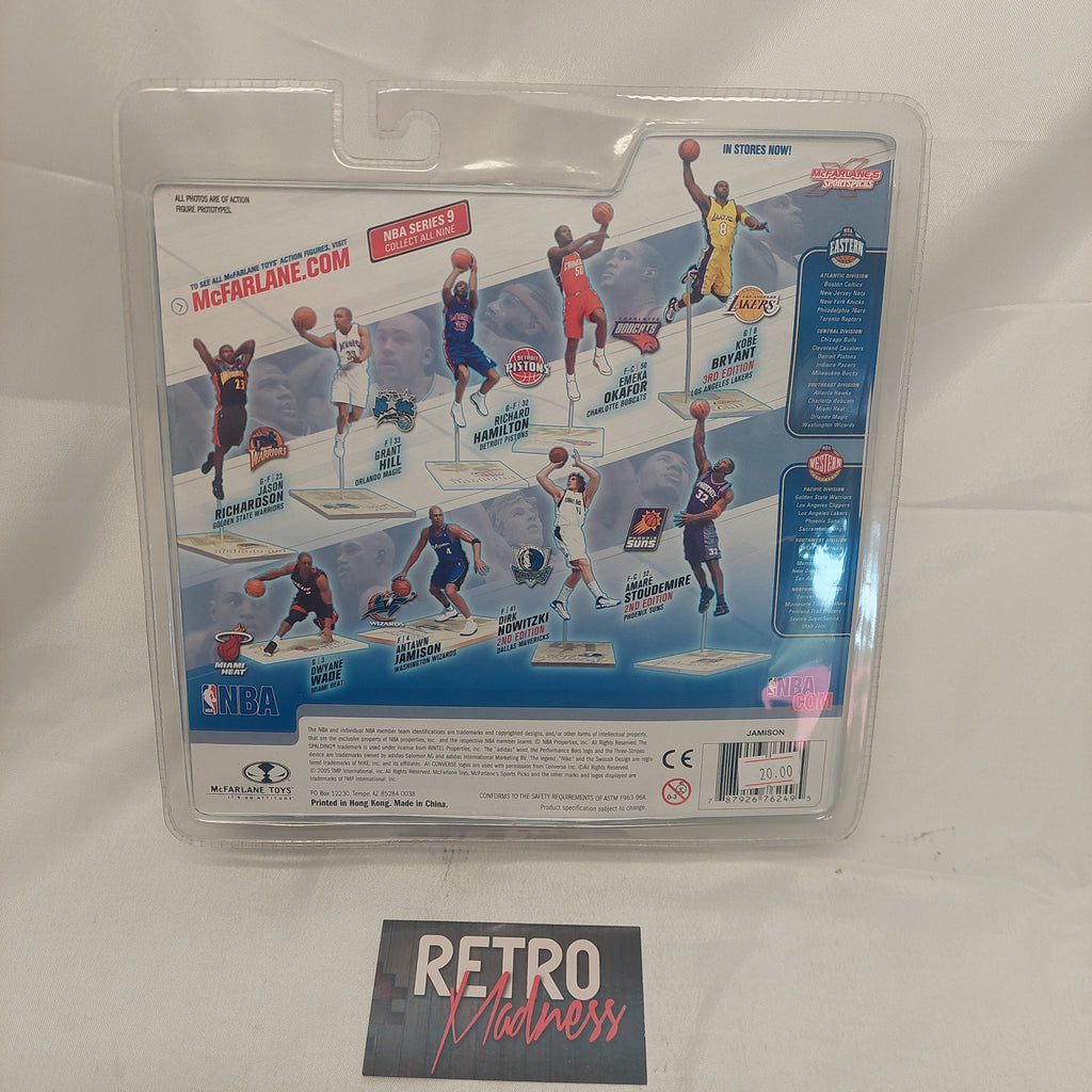 NBA Washington Wizards Antawn Jamison Series 9 Figure