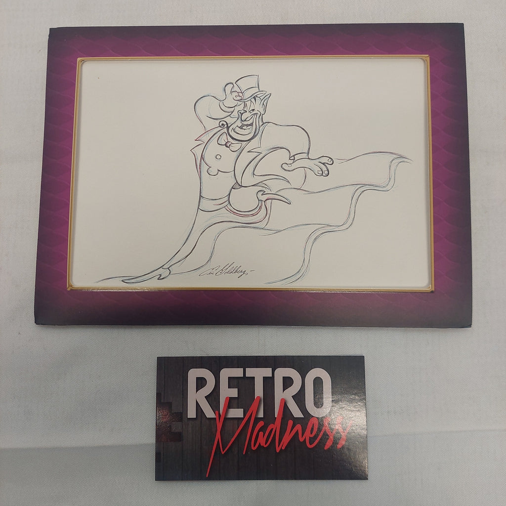 Disney Aladdin Special Edition Character Portrait Drawings No Film Frame