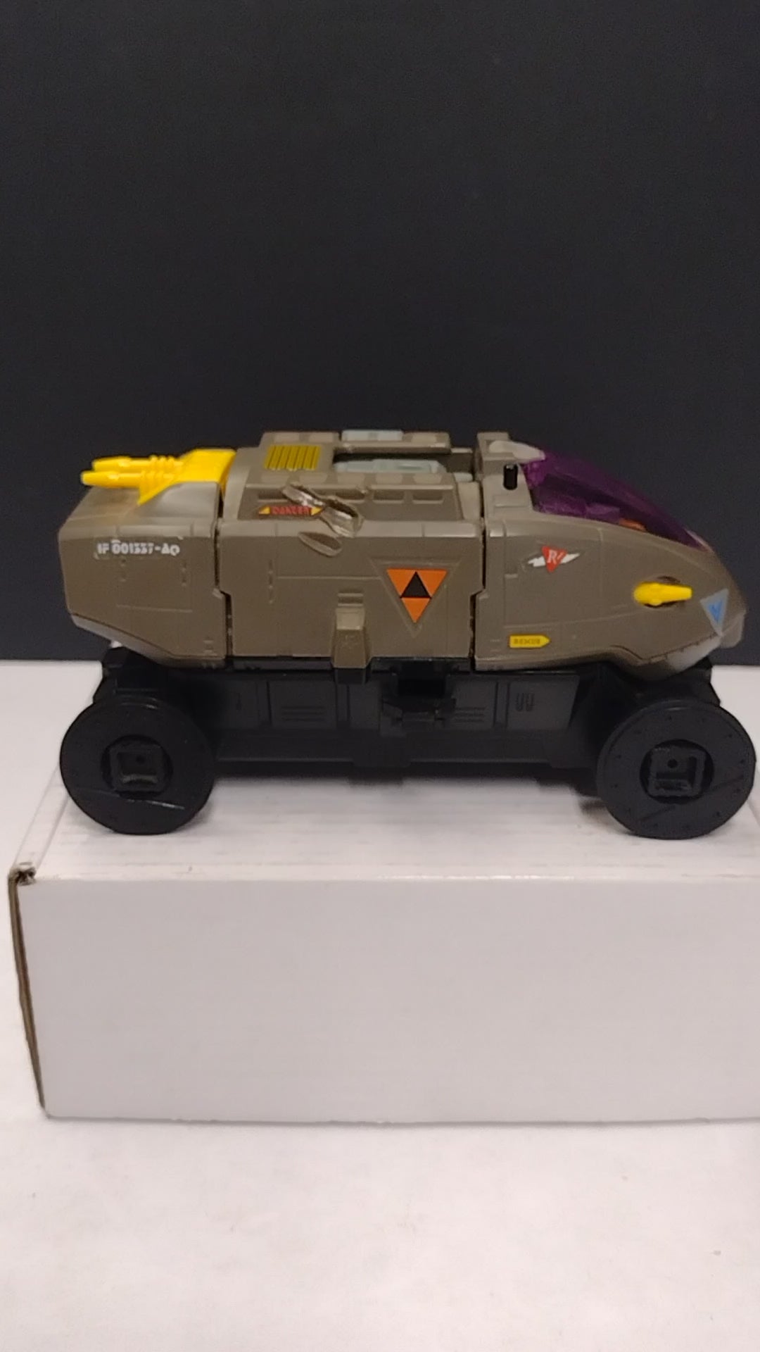 Vintage 1986 Coleco Starcom Shadow Raider Sneak Attack Vehicle (Incomplete / Mechanics Work)
