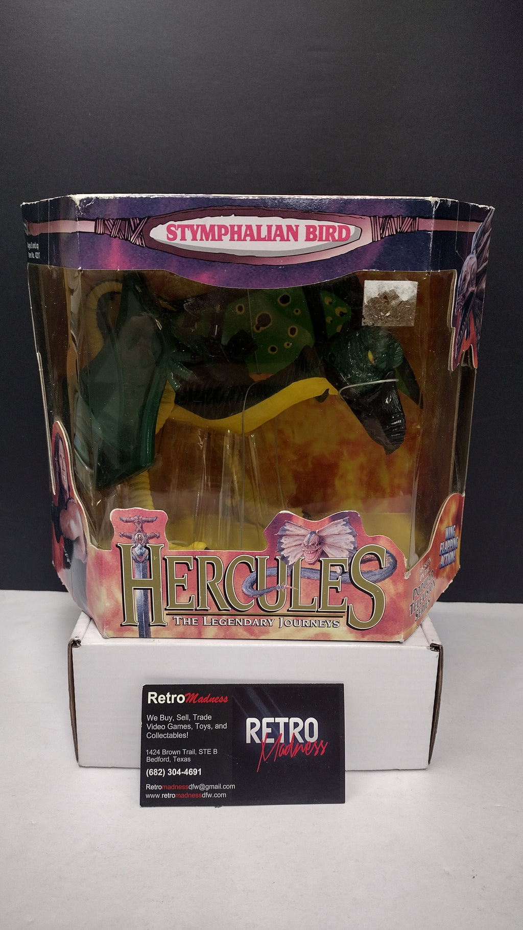 Vintage Toy Biz Hercules Stymphalian Bird Figure (Boxed & Sealed)
