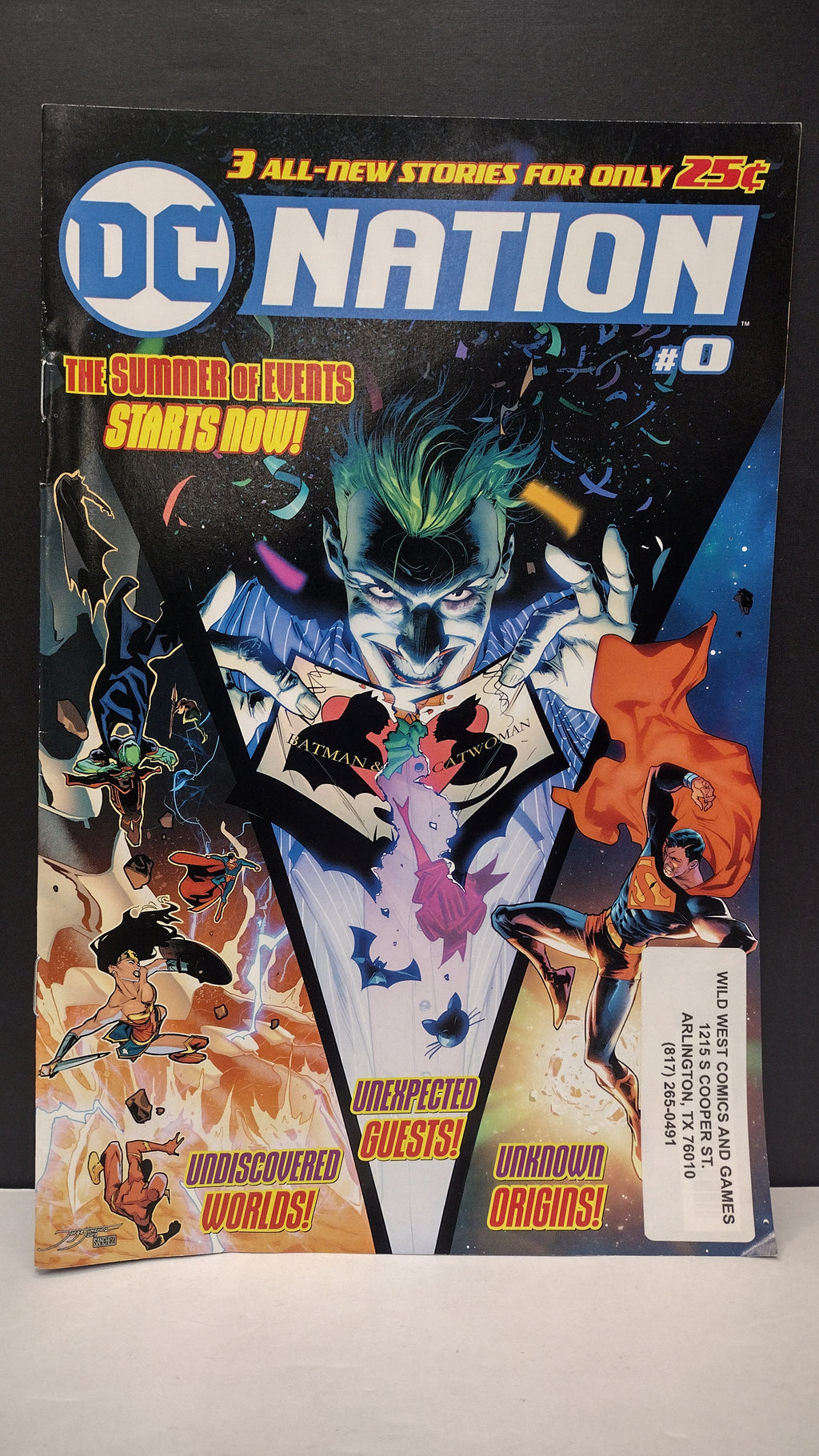 DC Comics Modern Era Lot – 3 Book Set - Lot A2 (Brand New / Unread)