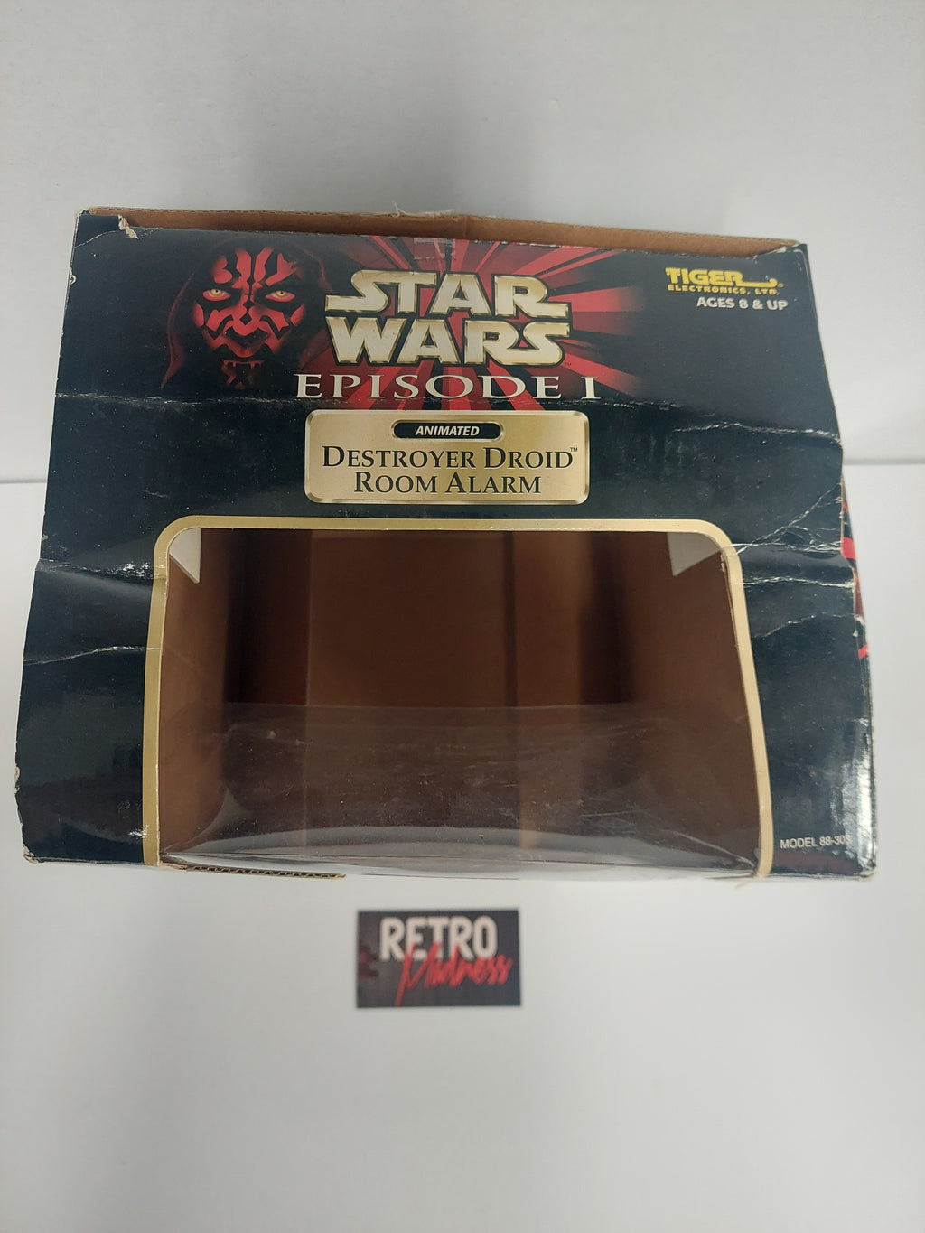 Vintage Star Wars Episode I Destroyer Droid Room Alarm Box ONLY
