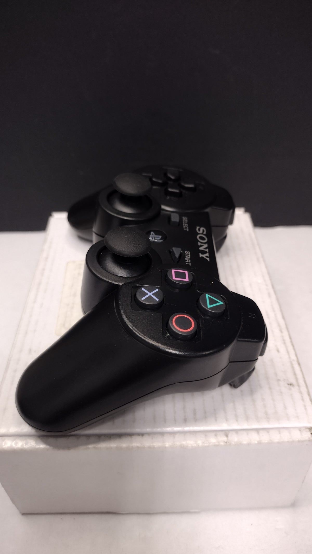 3rd Party DualShock 3 Style Wireless PS3 Controller Black Untested