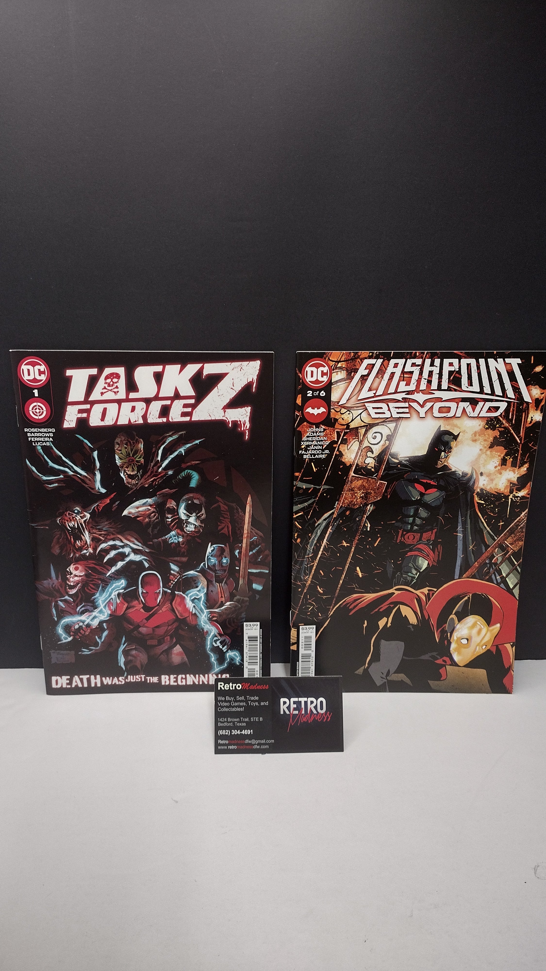 DC Comics Modern Era Lot – 2 Book Set - Lot C3 (Brand New / Unread)