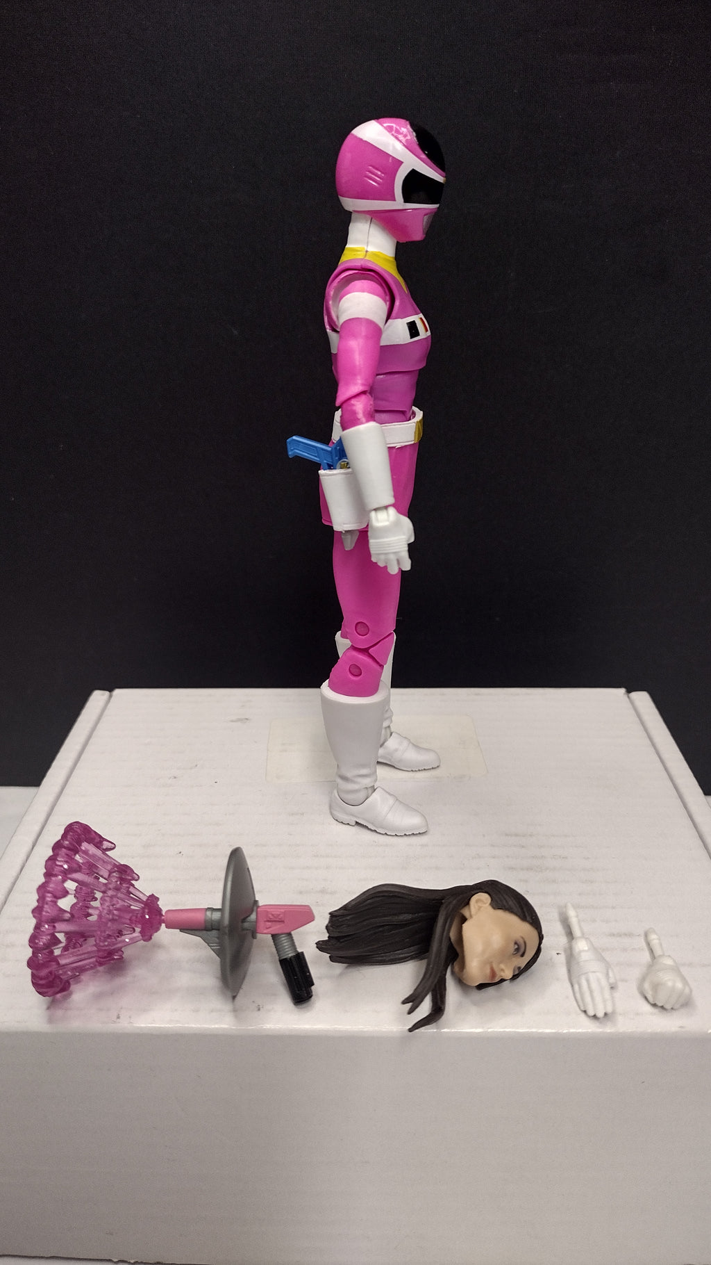 Power Rangers Lightning Collection: In Space Pink Ranger 6-Inch Action Figure • Loose & 100% Complete (Hasbro)