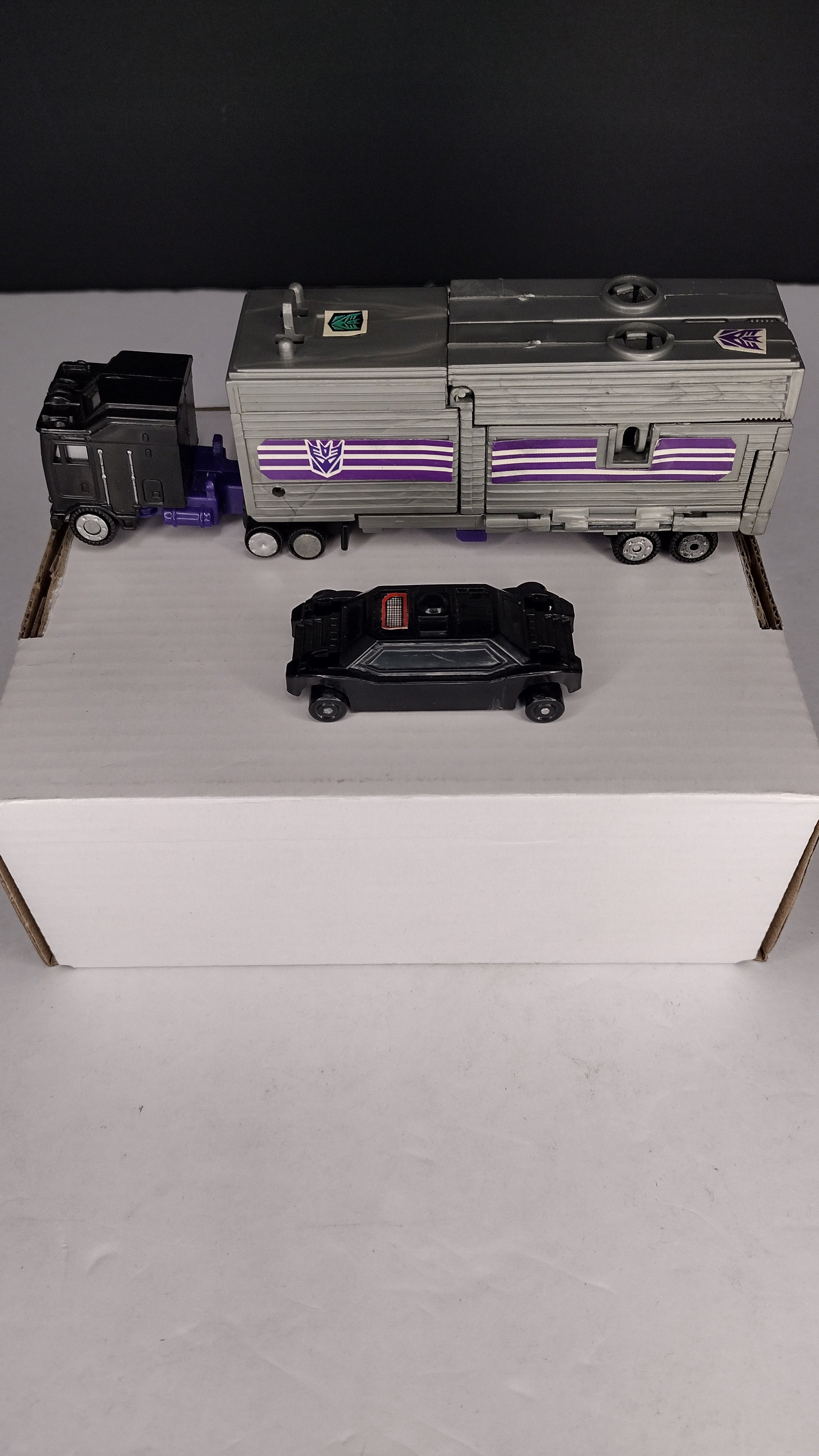 Vintage 1985 G1 Transformers: Motormaster & Rollercar Chestpiece
