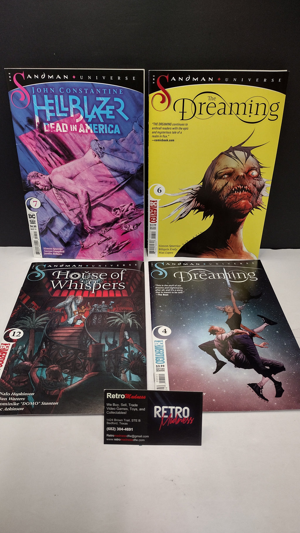 (MATURE) Comics Modern Era Lot – 4 Book Set - Lot G (Brand New / Unread)