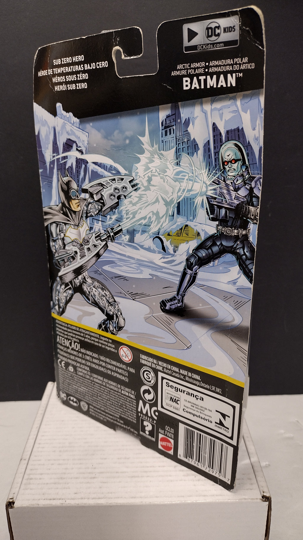 DC Comics Batman Missions Arctic Armor Batman 80th Anniversary 6-Inch Action Figure (Mattel - Sealed Card / Minor Card Wear)
