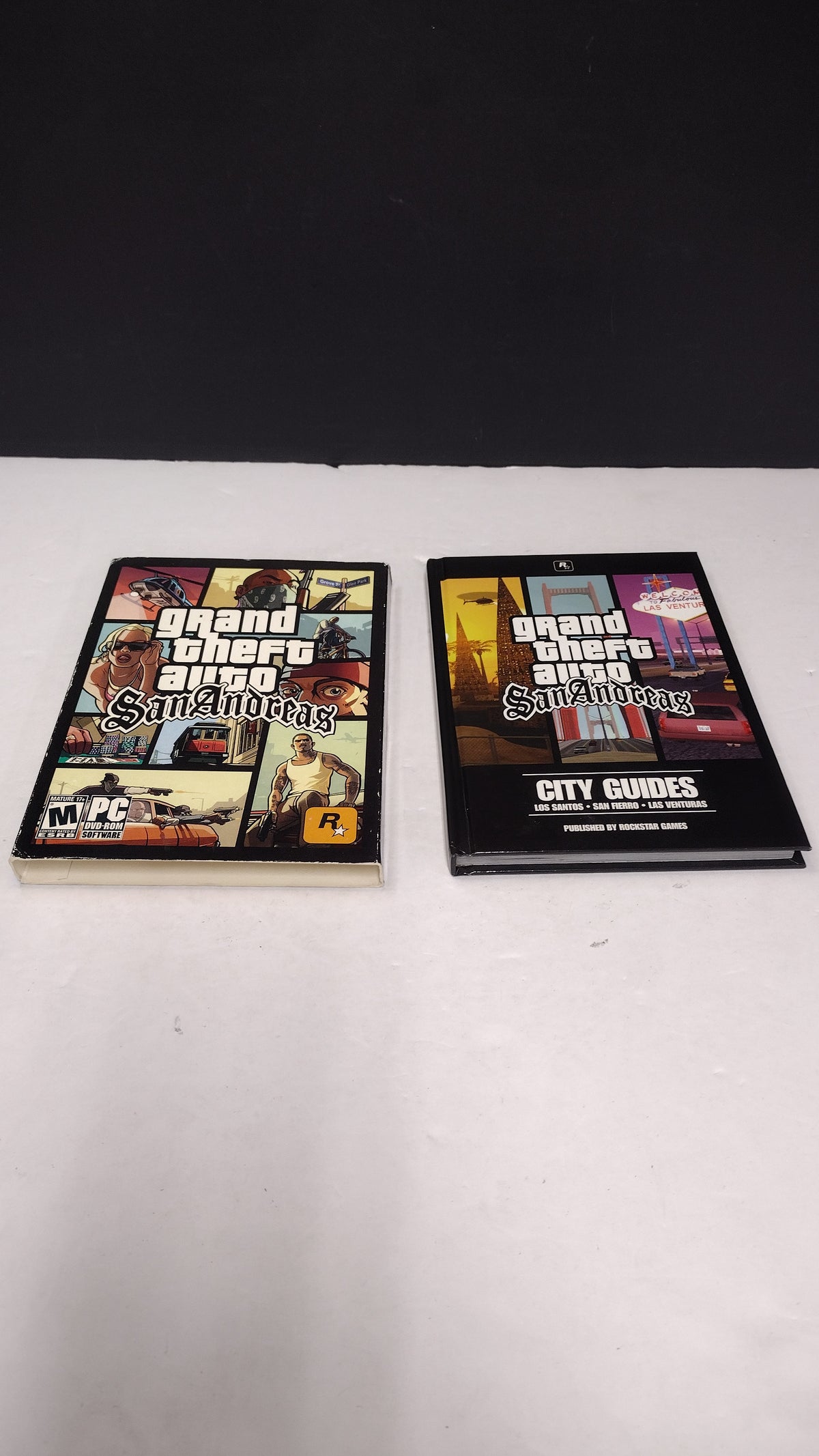 Grand Theft Auto San Andreas City Guides Strategy Book NO CD-ROM