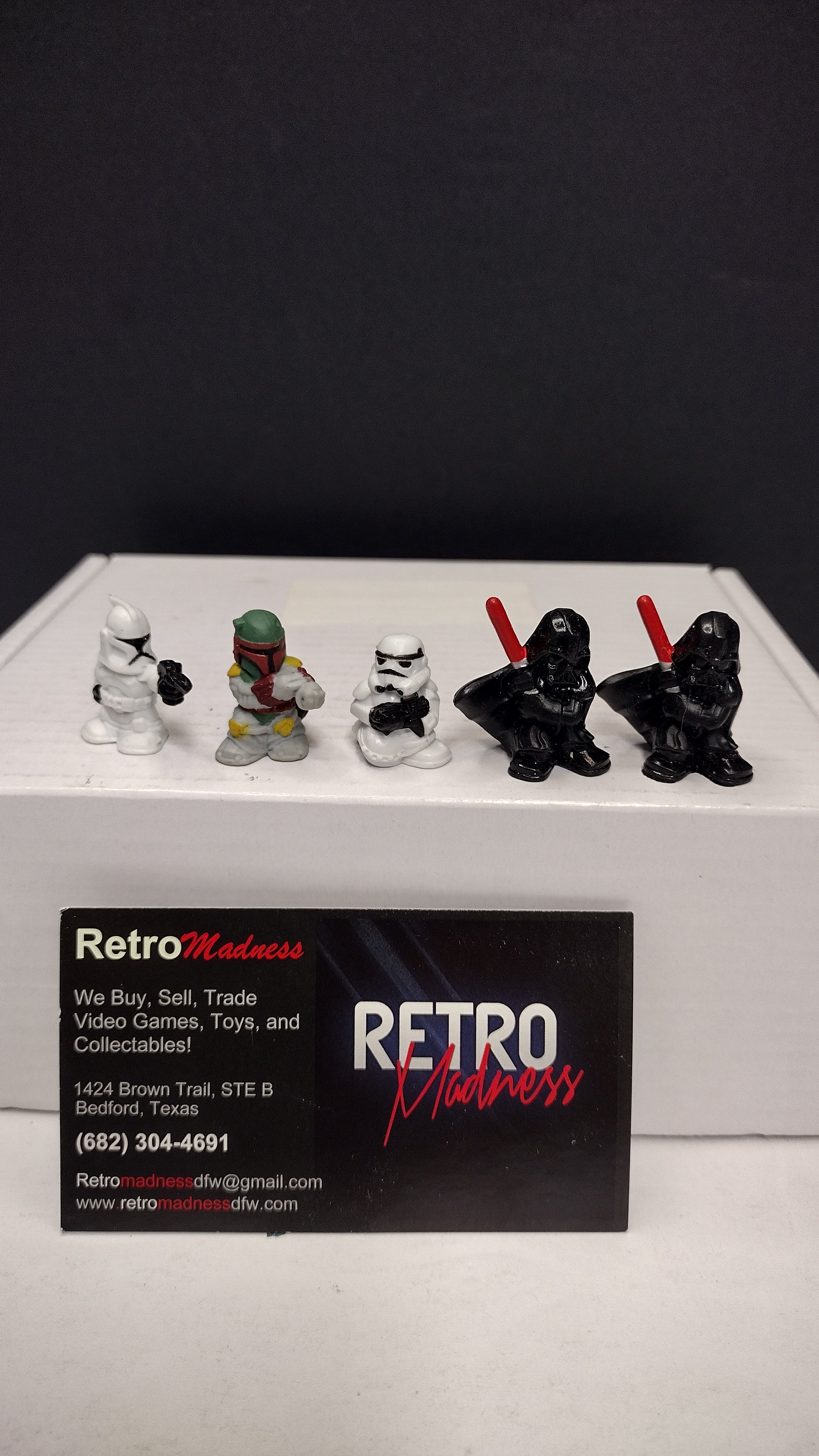 Star Wars Fighter Pods Mini Figures – Loose Micro-Collectible Lot of 5
