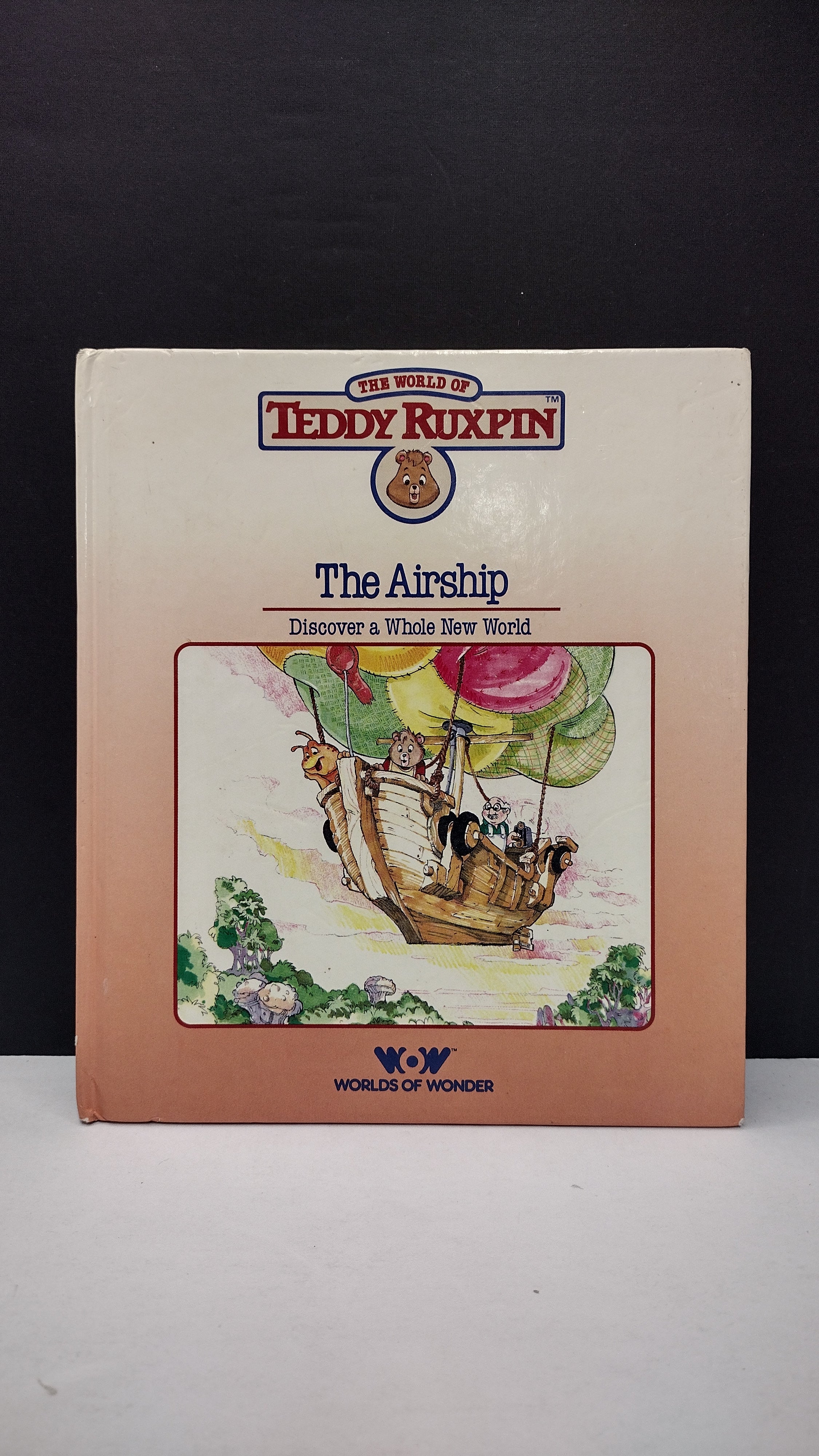 Vintage 1985 Teddy Ruxpin Hardcover 2-Book Storybook Lot (Worlds of Wonder) – Books Only, No Cassettes