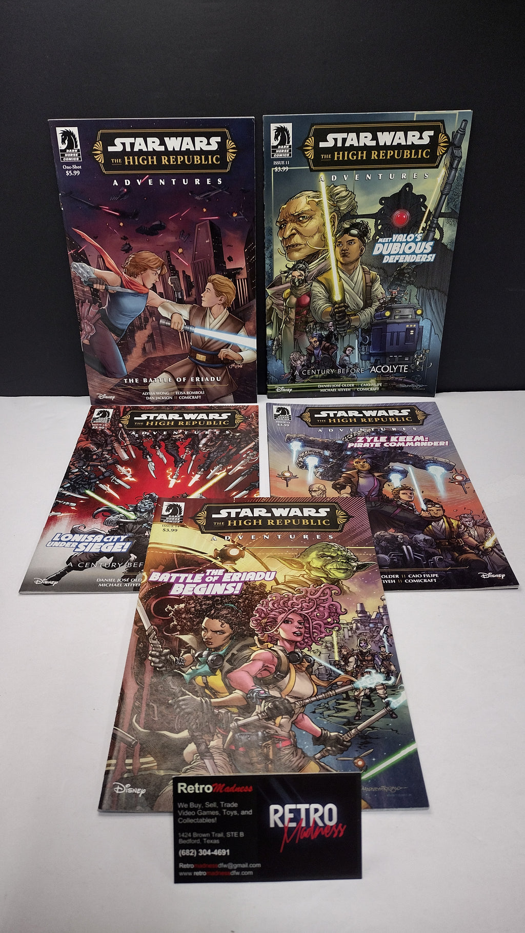 Star Wars Modern Era Lot – 5 Book Set - Lot D (Brand New / Unread)