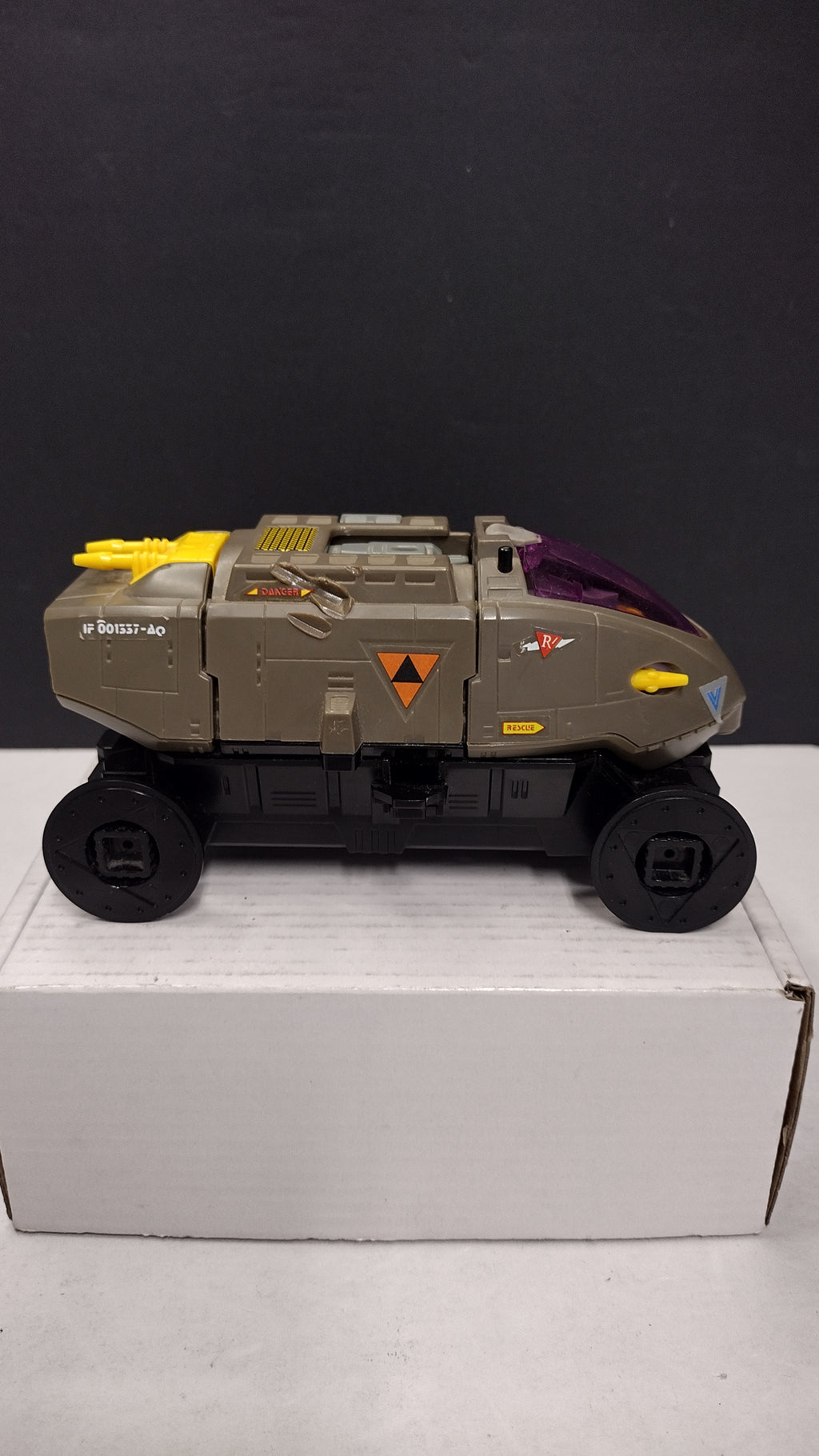 Vintage 1986 Coleco Starcom Shadow Raider Sneak Attack Vehicle (Incomplete / Mechanics Work)