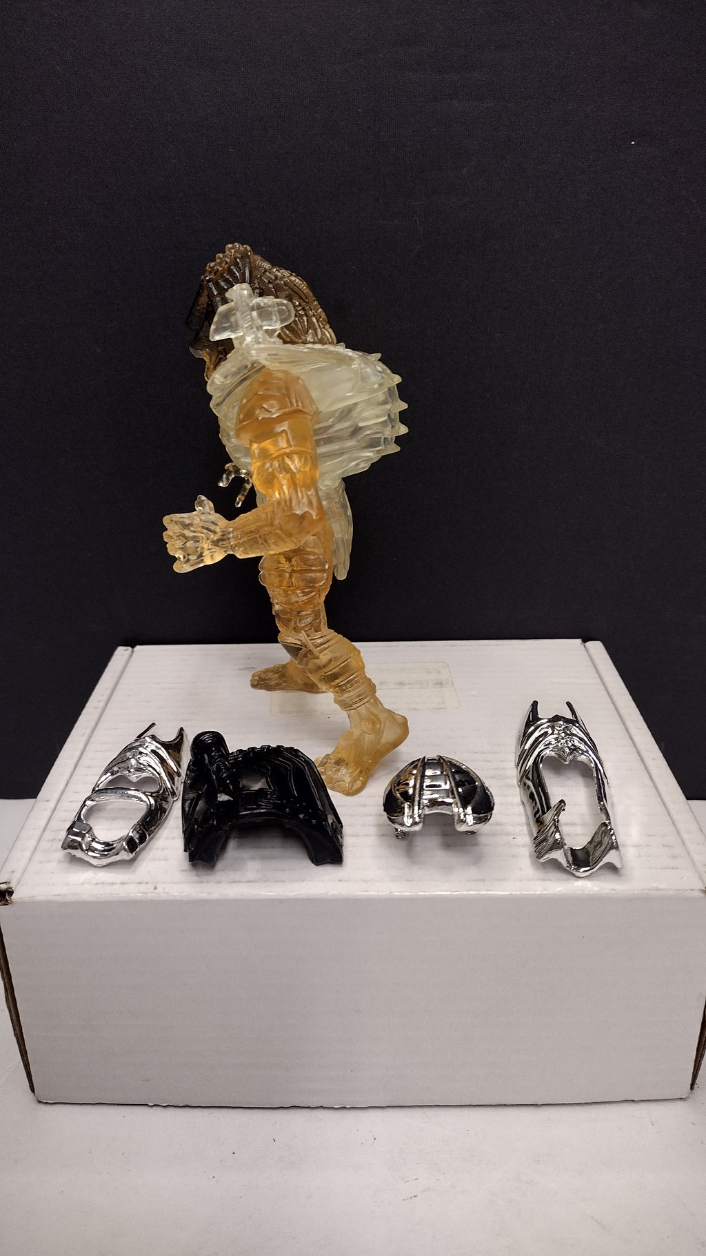 Vintage 1993 Kenner Predator Mail-In Exclusive Action Figure (Figure B - Complete with Mailer Box, Bags & Instructions)