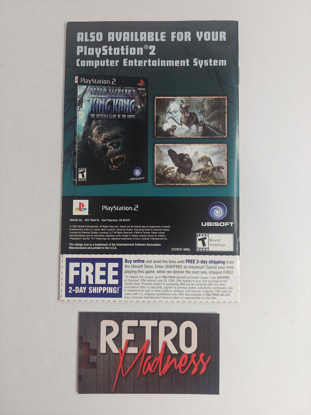 Sony PlayStation PS2 Manual Instruction Booklet ONLY No Game
