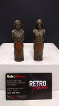 God of War Ragnarok Collector Edition 2in Vanir Twins Carving Figures