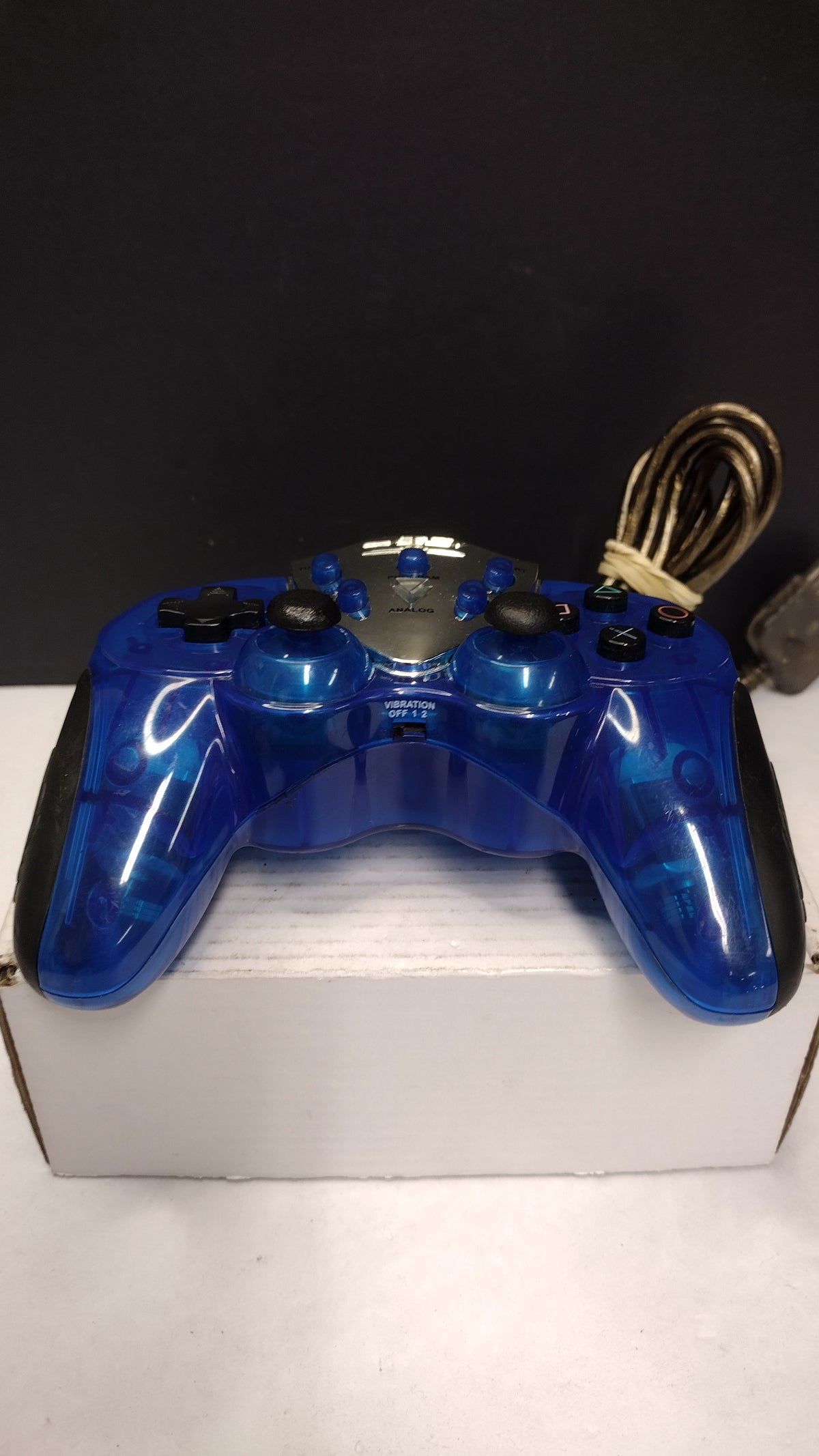 Intec Playstation 2- Star Wars Jedi-(Blue)  Wired Controller- TESTED