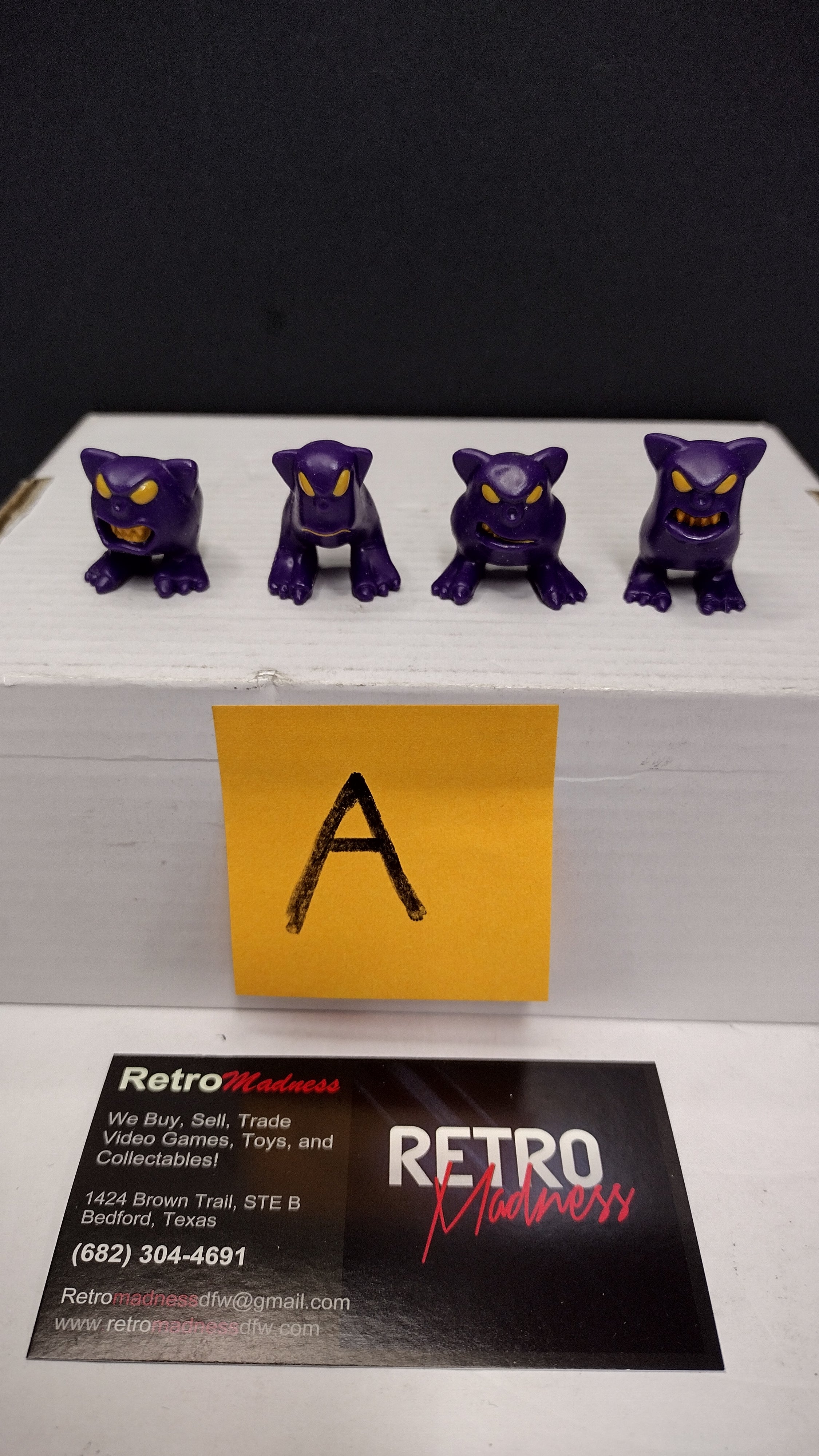 Toyfinity Mordles: Solid Purple Edition – Lot A of 4 Figures (Loose)