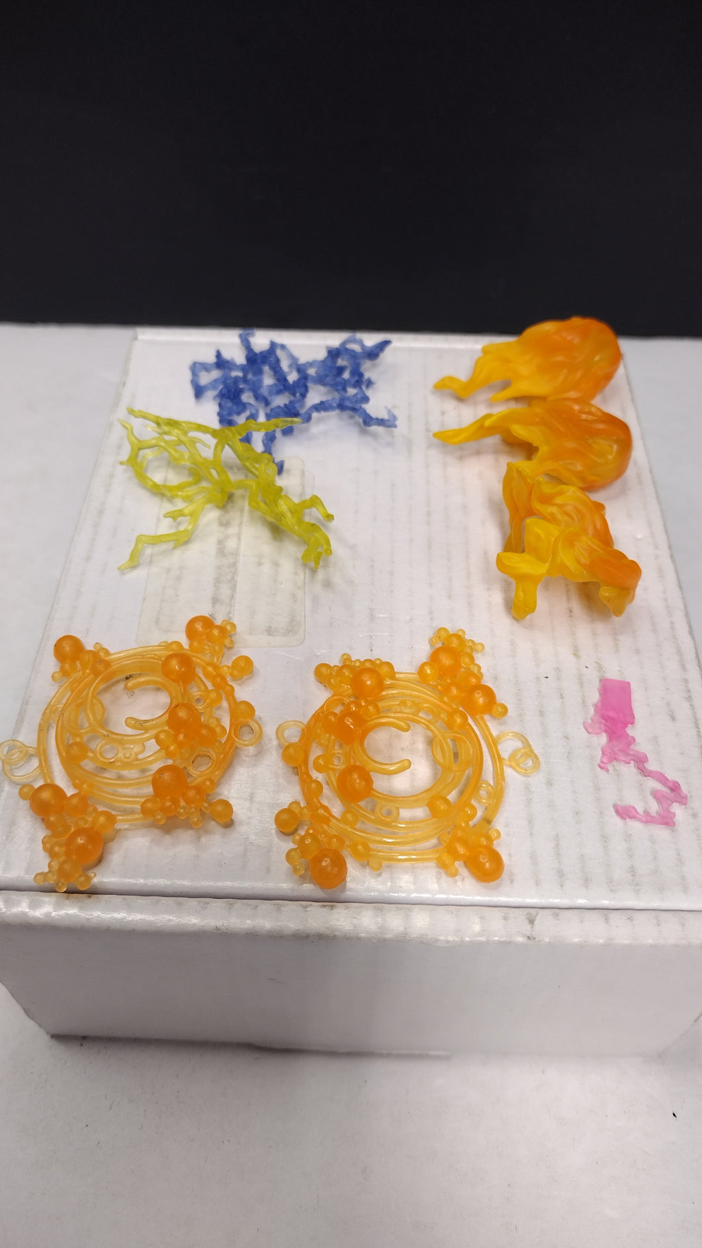 Marvel Legends Translucent Plastic Effect Parts Lot 8 Pieces