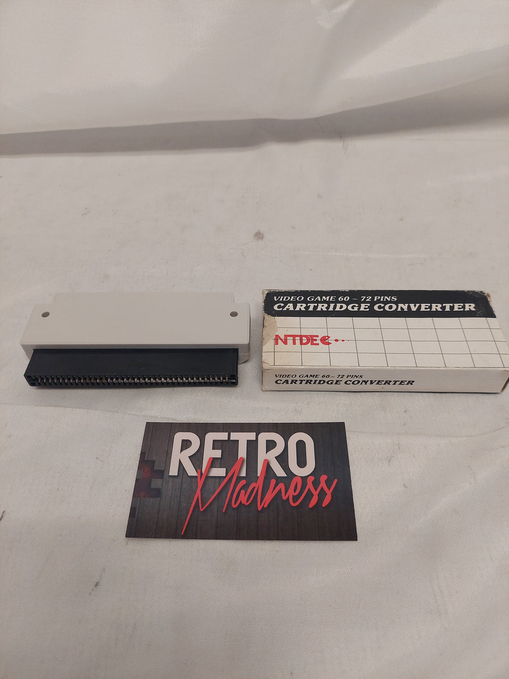 NTDEC Video Game Converter 60~72 Pins Cartridge Converter Untested
