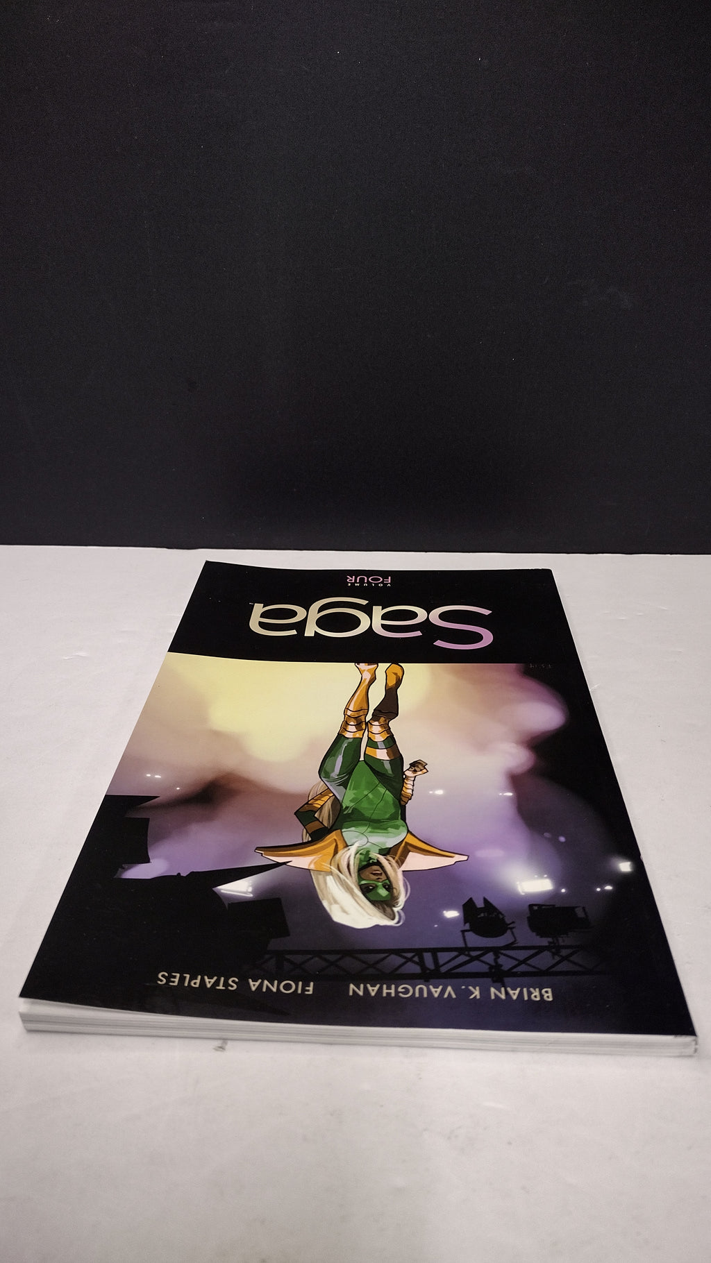(MATURE) Saga, Vol. 4 by Brian K. Vaughan & Fiona Staples – New Paperback
