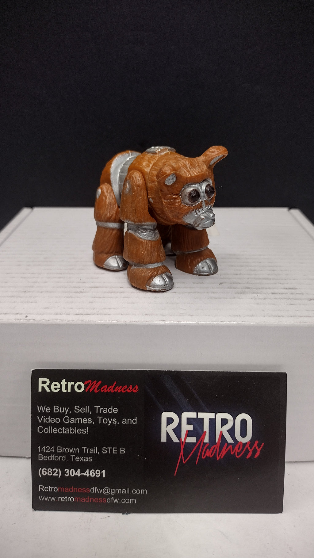 Vintage 1978 Mattel Battlestar Galactica Muffit the Daggit Action Figure (Loose - Missing Tail)