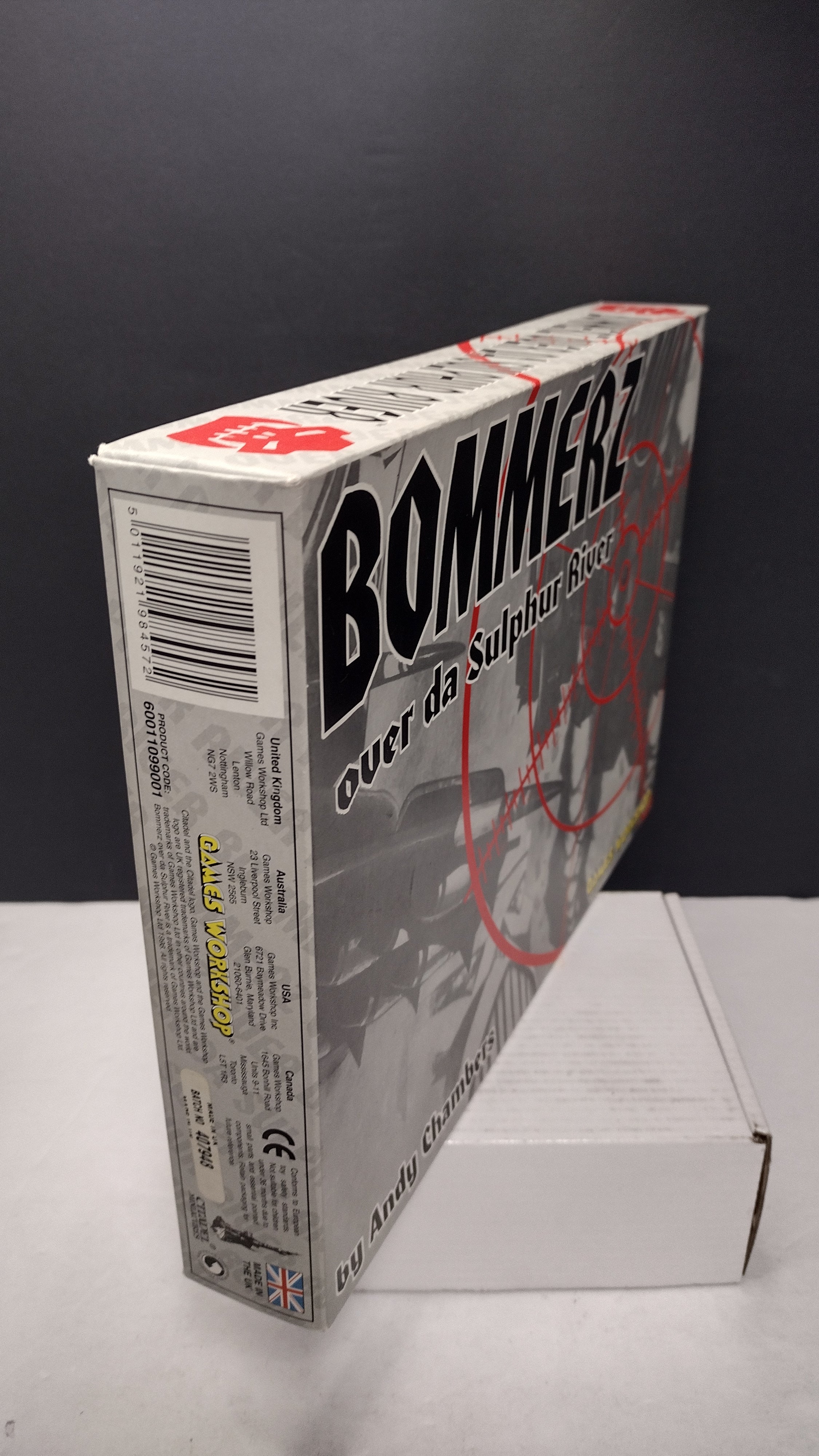 Vintage 1998 Games Workshop Bommerz Over Da Sulphur River Boxed Game (Warhammer Epic 40K - Almost Complete)