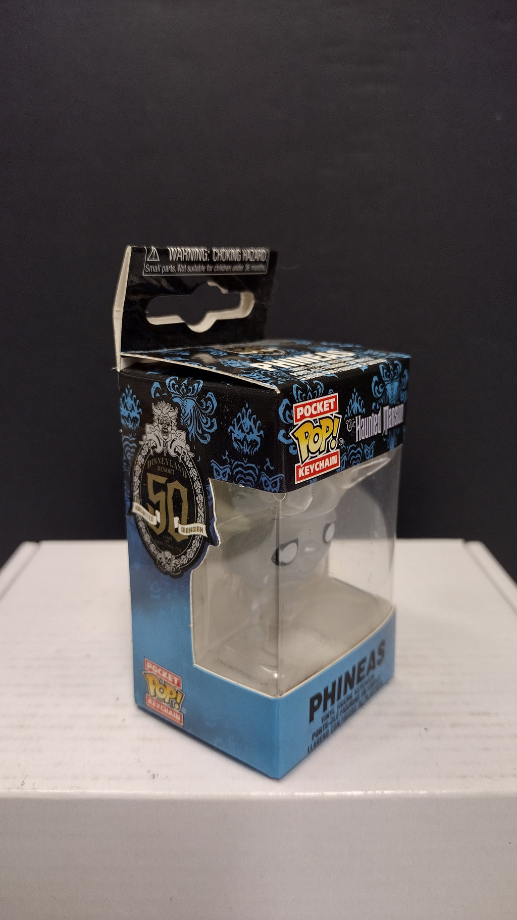 Disney's The Haunted Mansion – Phineas Vinyl Figure Pocket Pop! Keychain by Funko in Box
