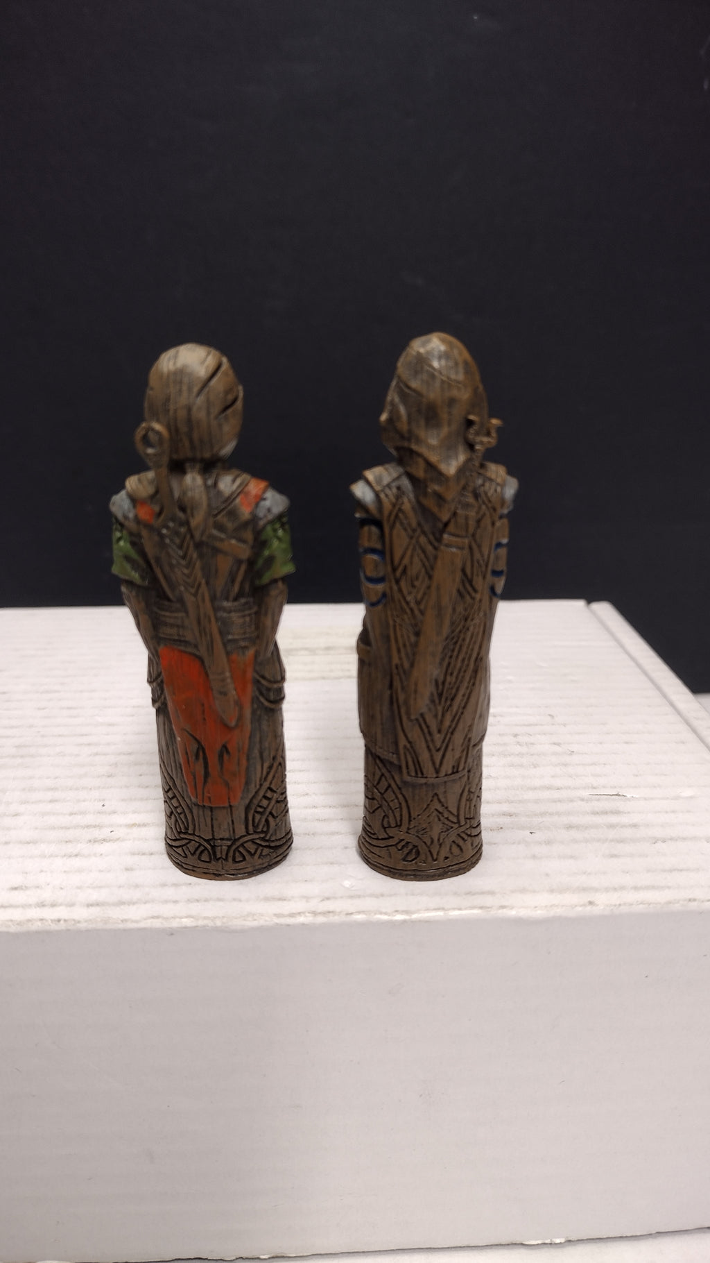 God of War Ragnarok Collector Edition 2in Vanir Twins Carving Figures
