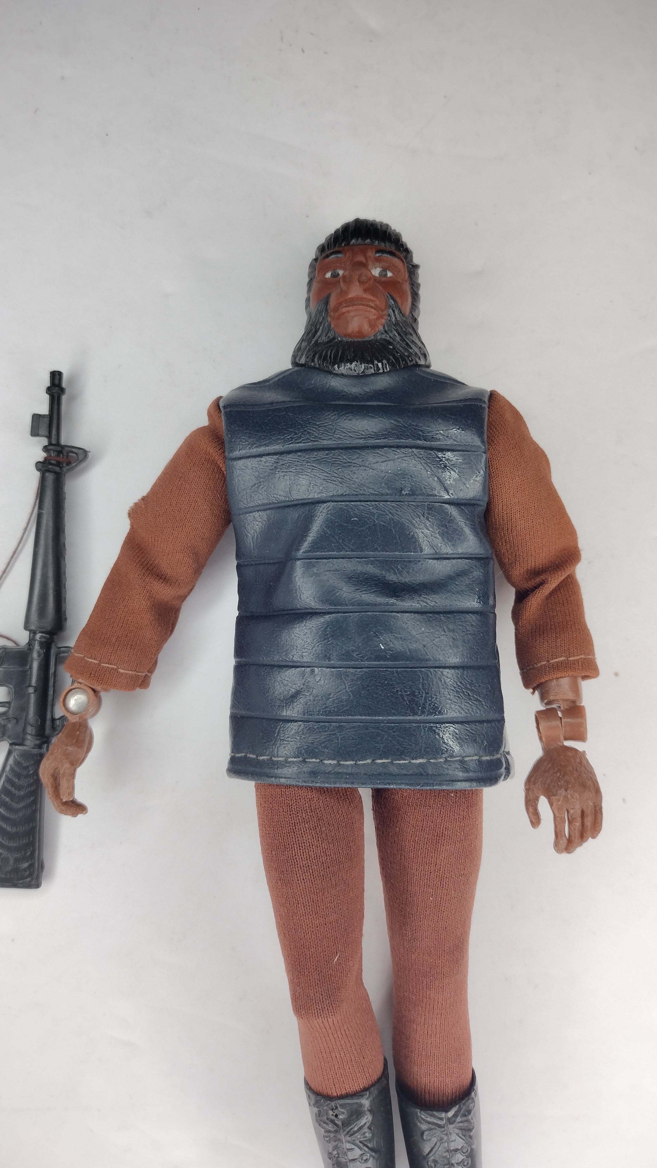 Vintage 1974 Mego Planet of the Apes: Soldier Ape Action Figure