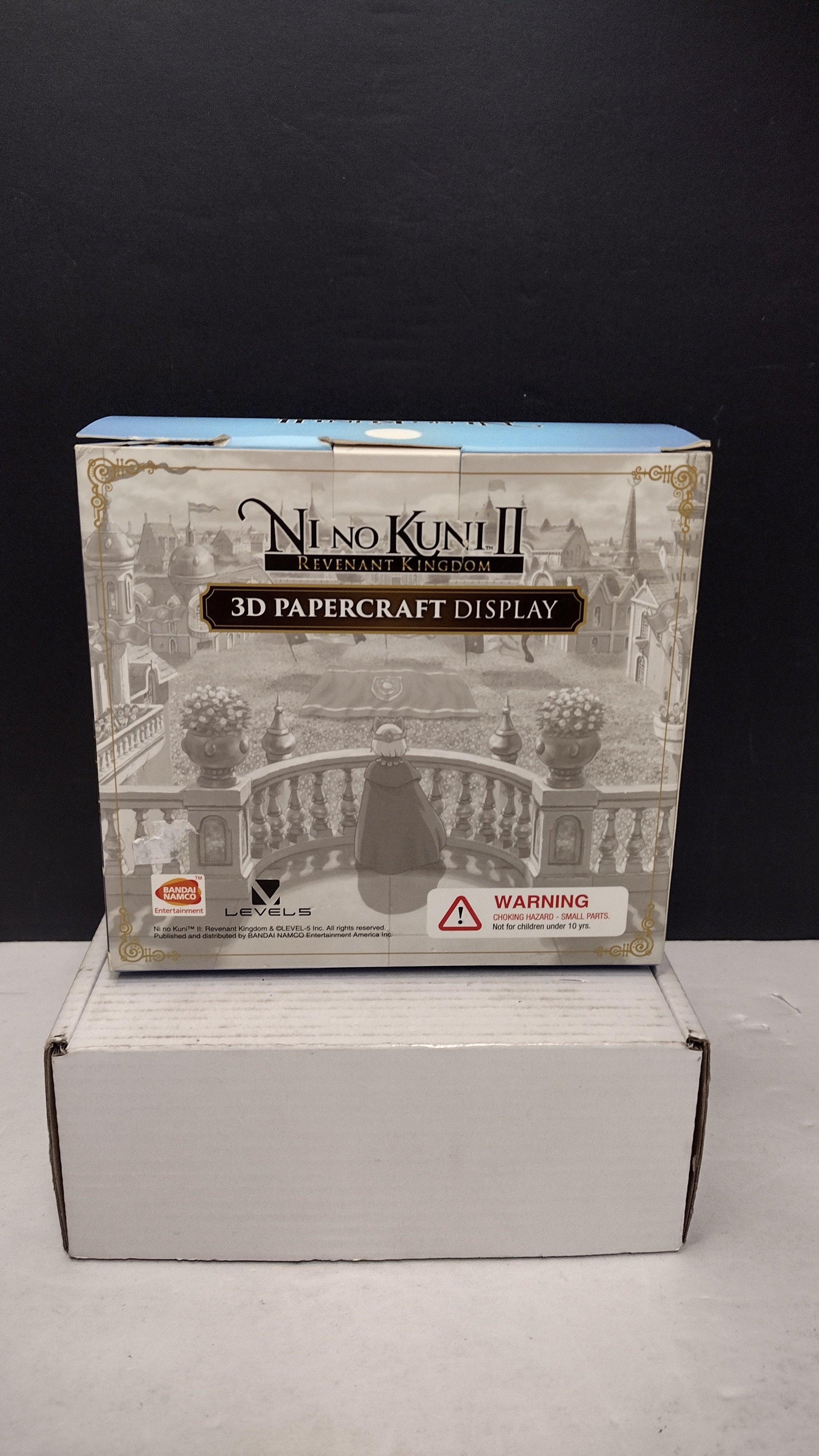 Ni No Kuni II: Revenant Kingdom 3D Papercraft Display Set (Bandai Namco / Level-5 - New Unused in Box / Complete)