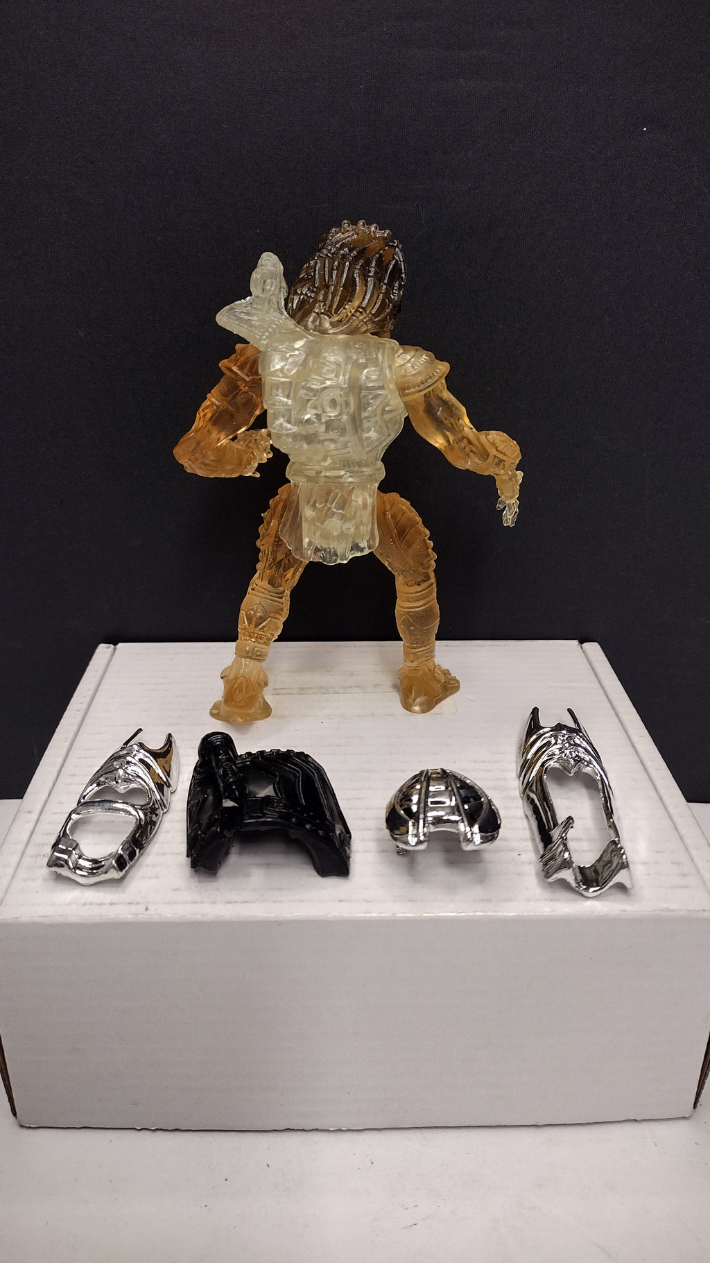 Vintage 1993 Kenner Predator Mail-In Exclusive Action Figure (Figure B - Complete with Mailer Box, Bags & Instructions)