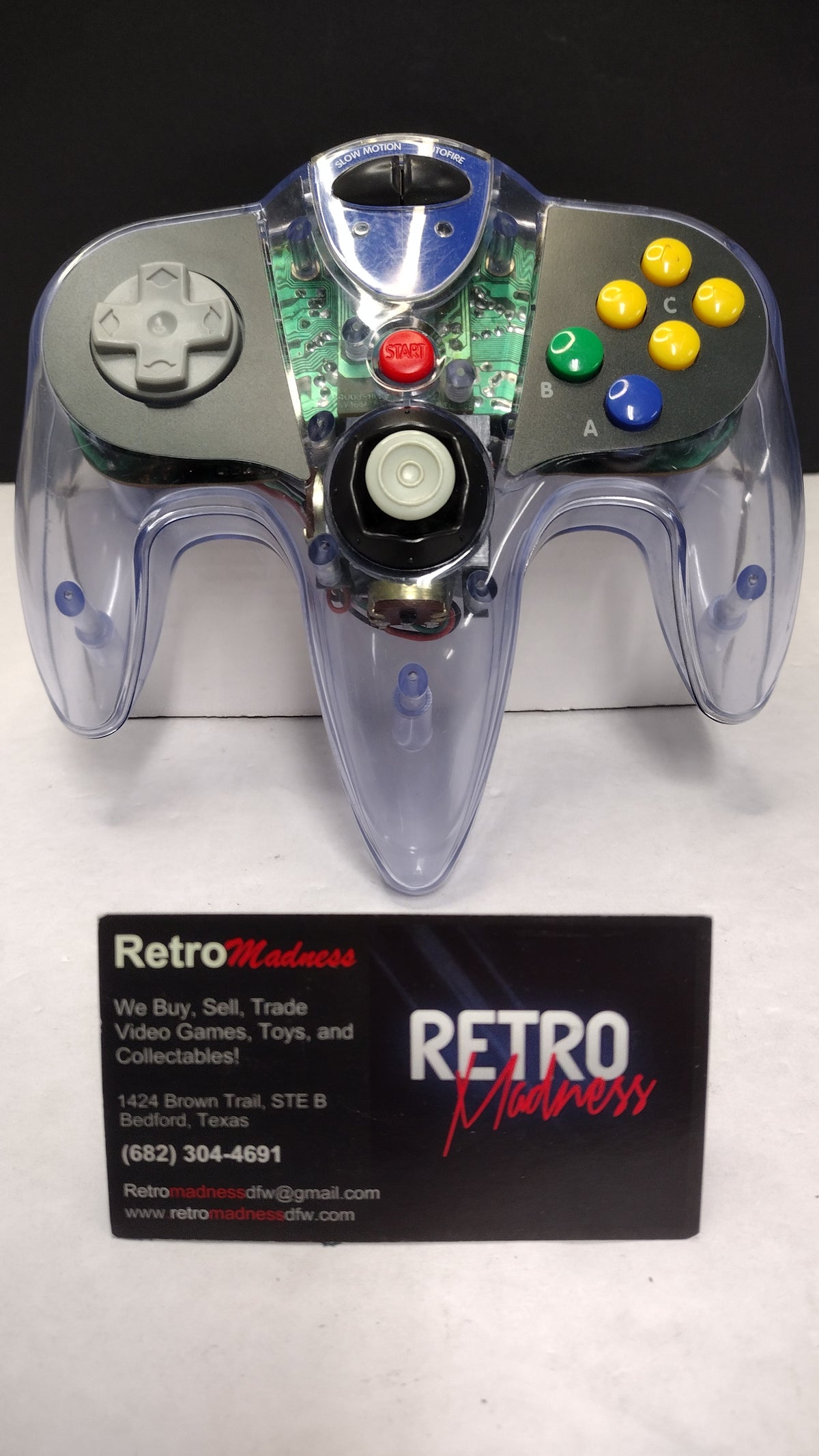 Interact SharkPad Pro 64 Controller (SV362)- Nintendo 64- Tested