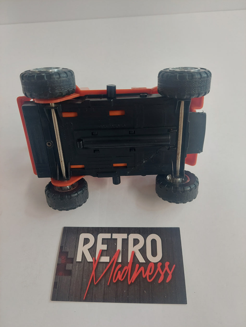 Vintage M.A.S.K. Gator Orange Jeep CJ5 Speed Boat Hydroplane Incomplete