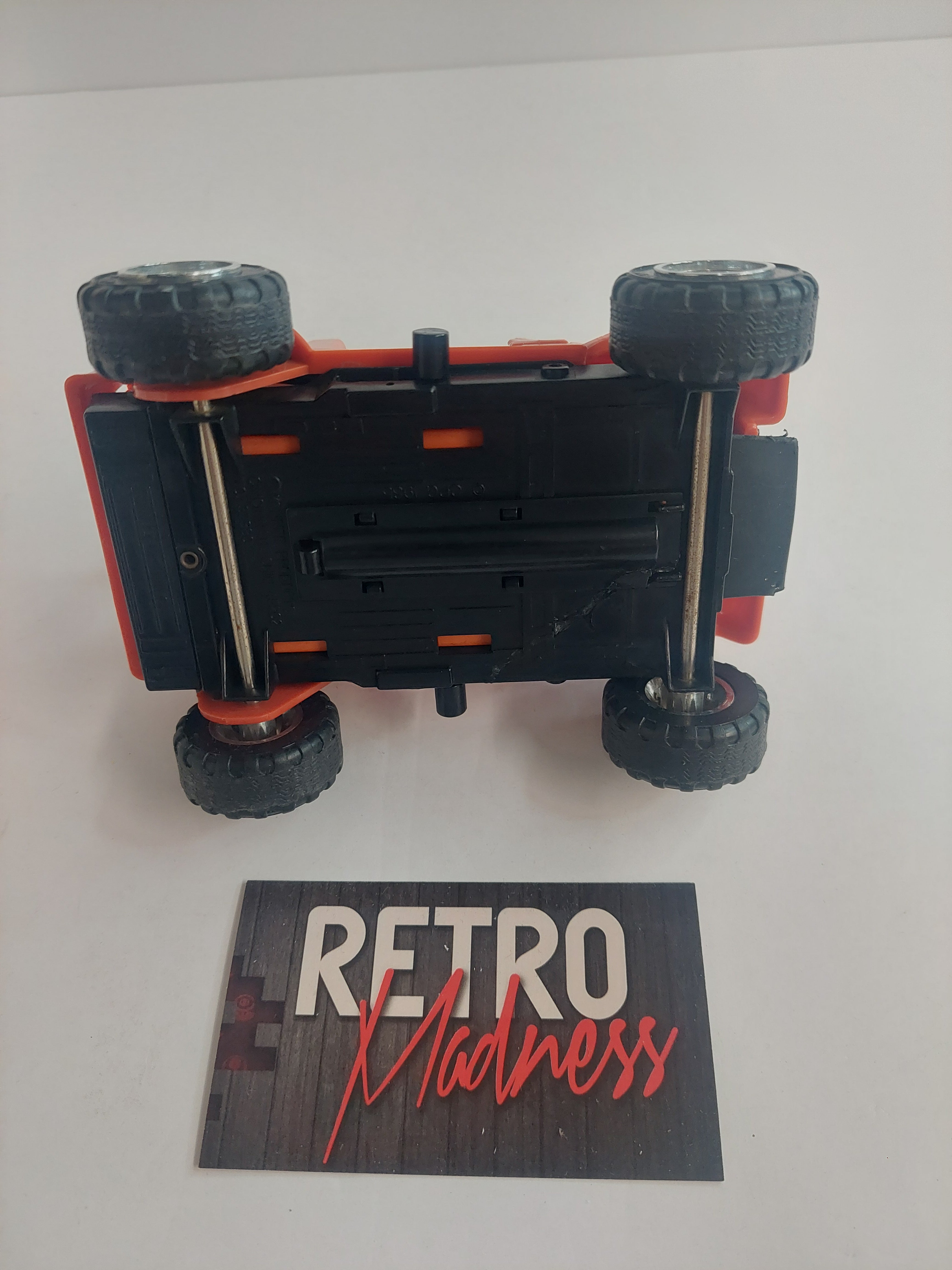 Vintage M.A.S.K. Gator Orange Jeep CJ5 Speed Boat Hydroplane Incomplete