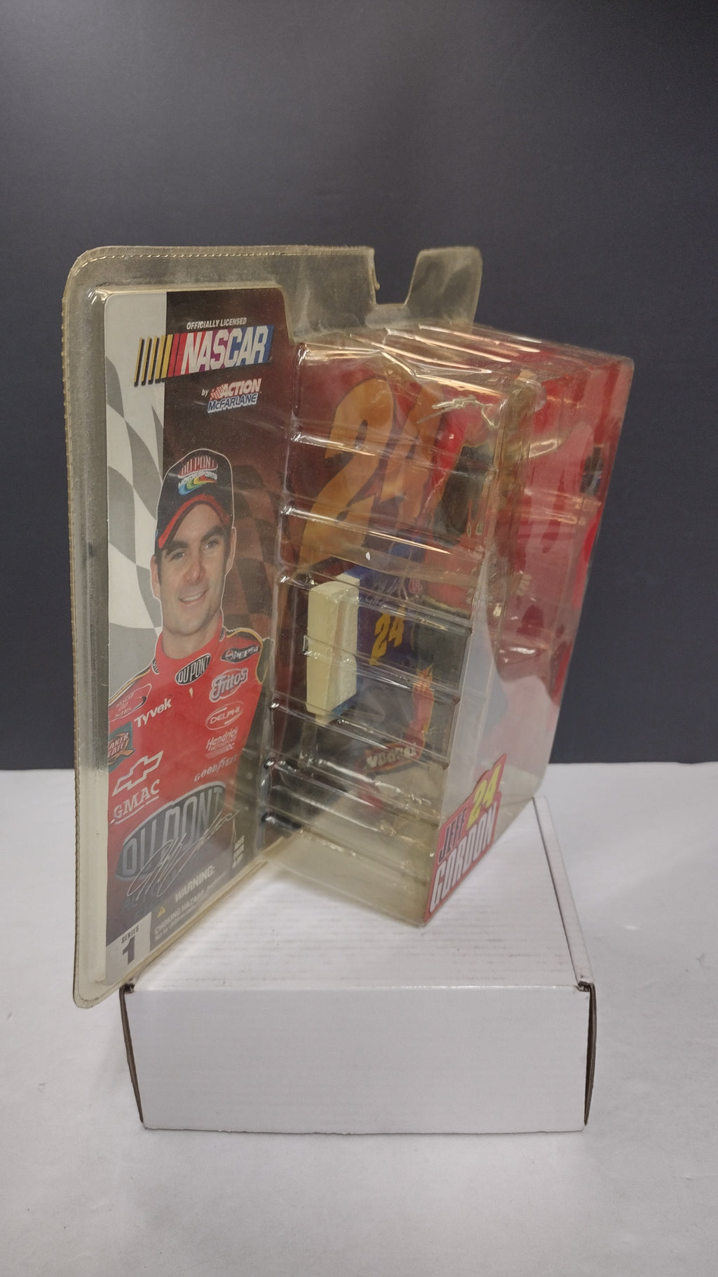 McFarlane NASCAR Series 1 Jeff Gordon #24 Action Figure (2003) CIB