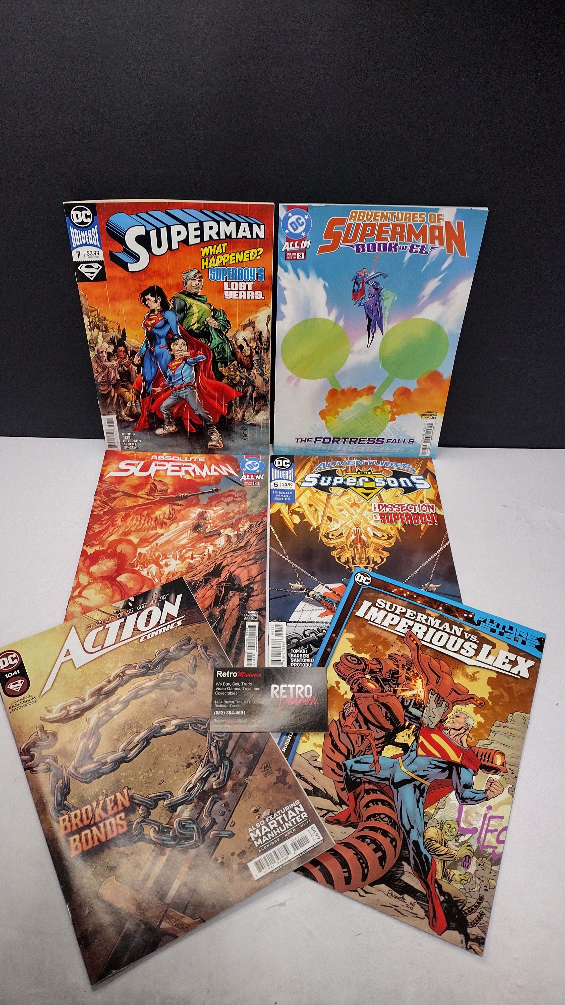 DC Comics Modern Era Lot – 6 Book Set - Lot H (Brand New / Unread)